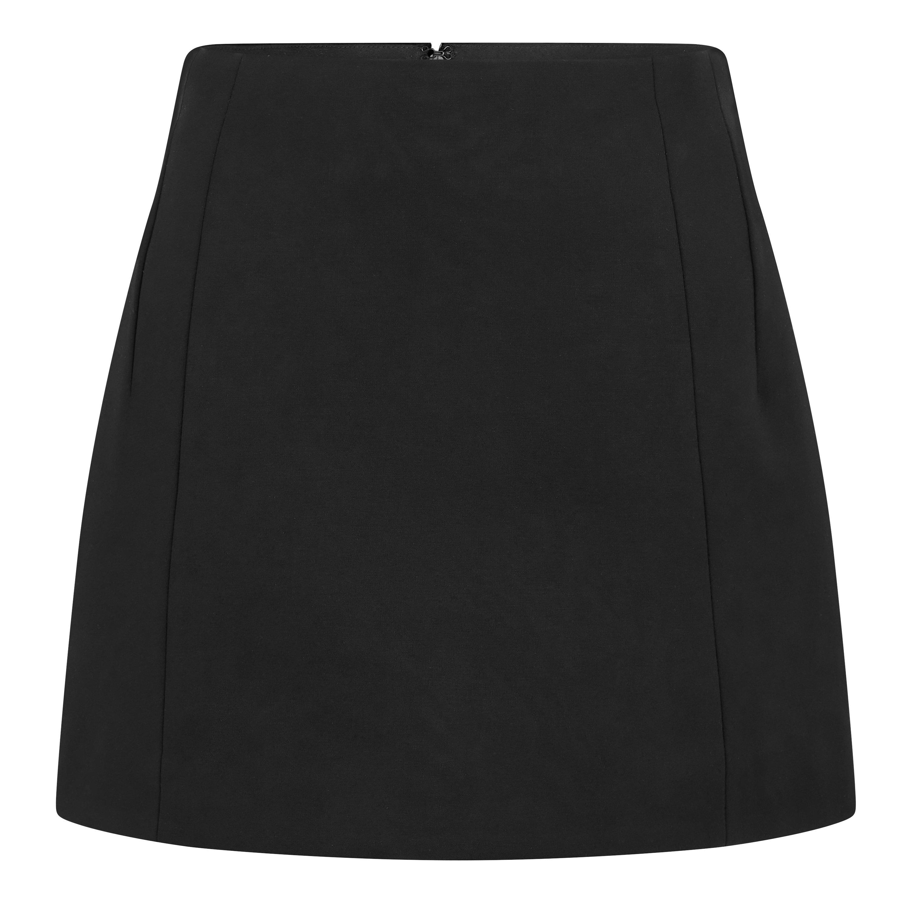 Black - Good American - Women's Stretch Mini Skirt - 1
