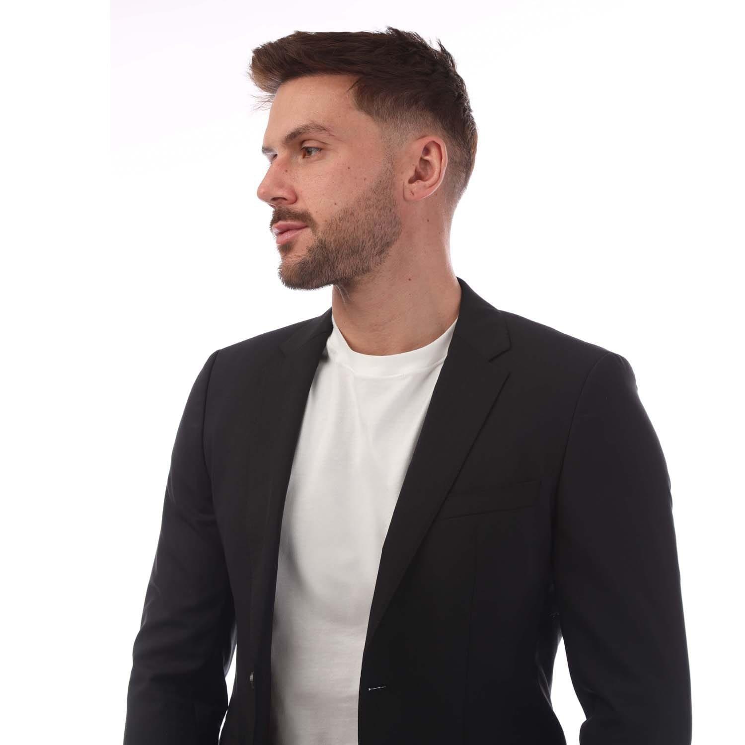 Black - Boss - The Rider Blazer Jacket - 2