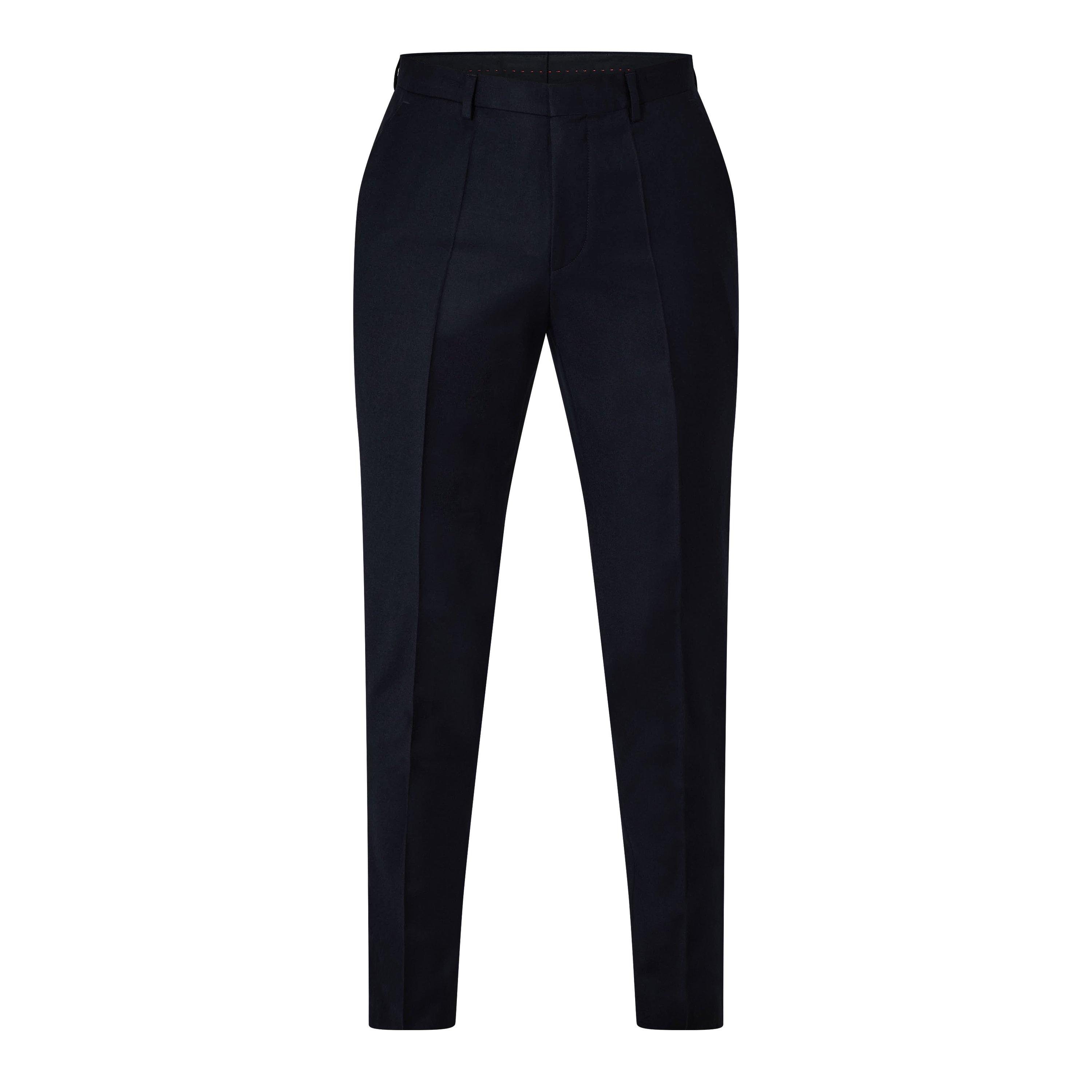 Navy - Hugo - Simmons202 Trousers - 1