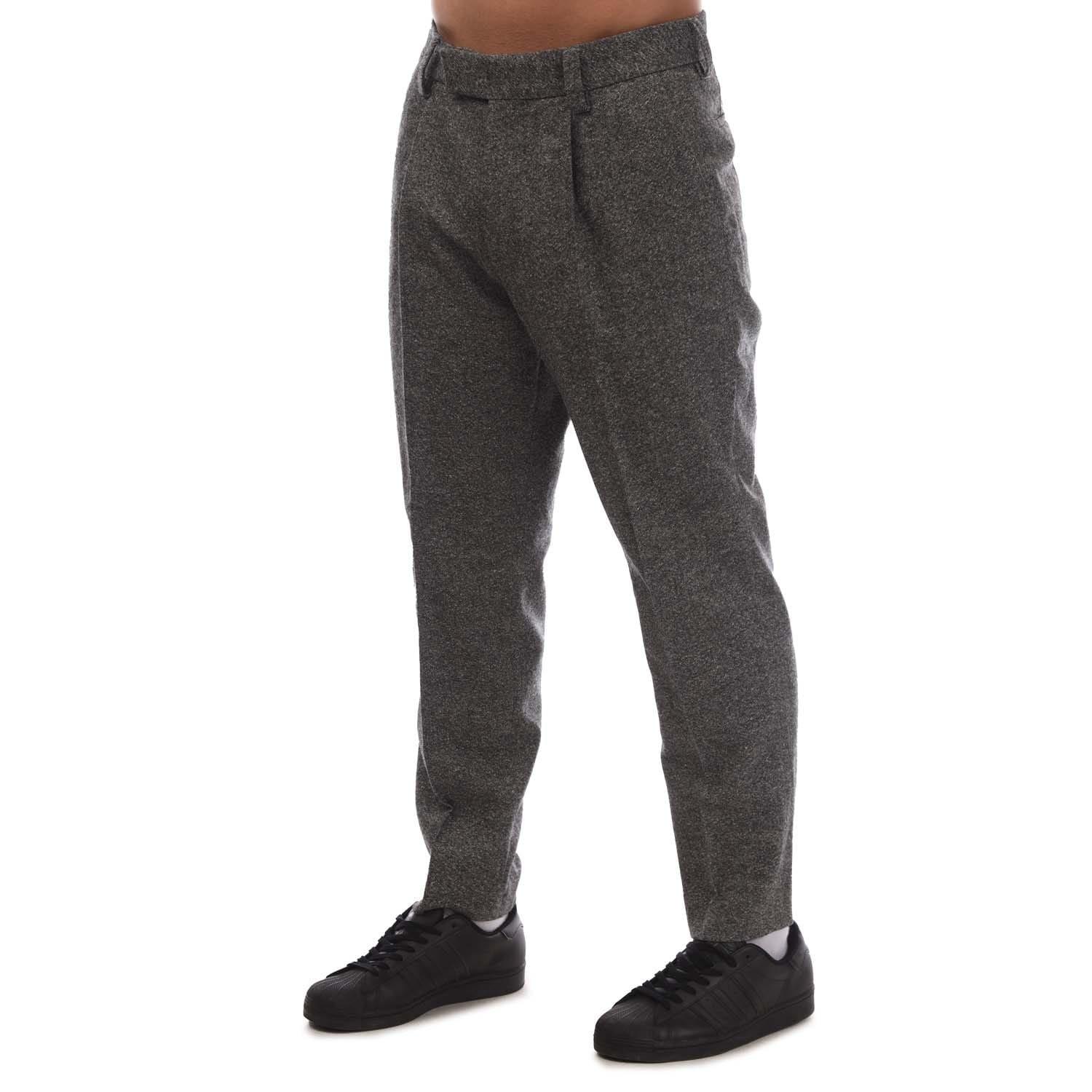 Grey - Boss - T-Peet Trousers - 2