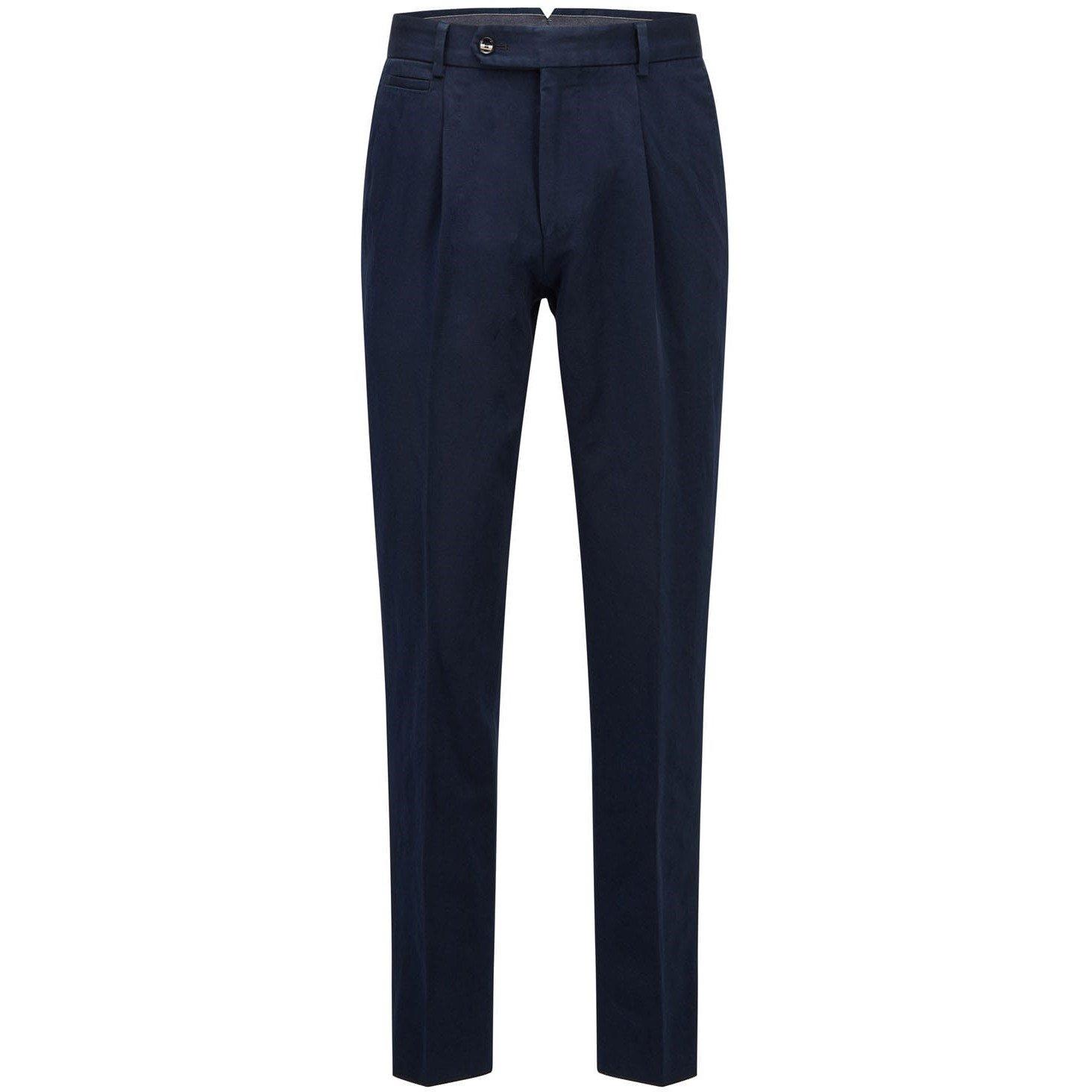 Dark Blue - Boss - T-Peet Trousers - 4