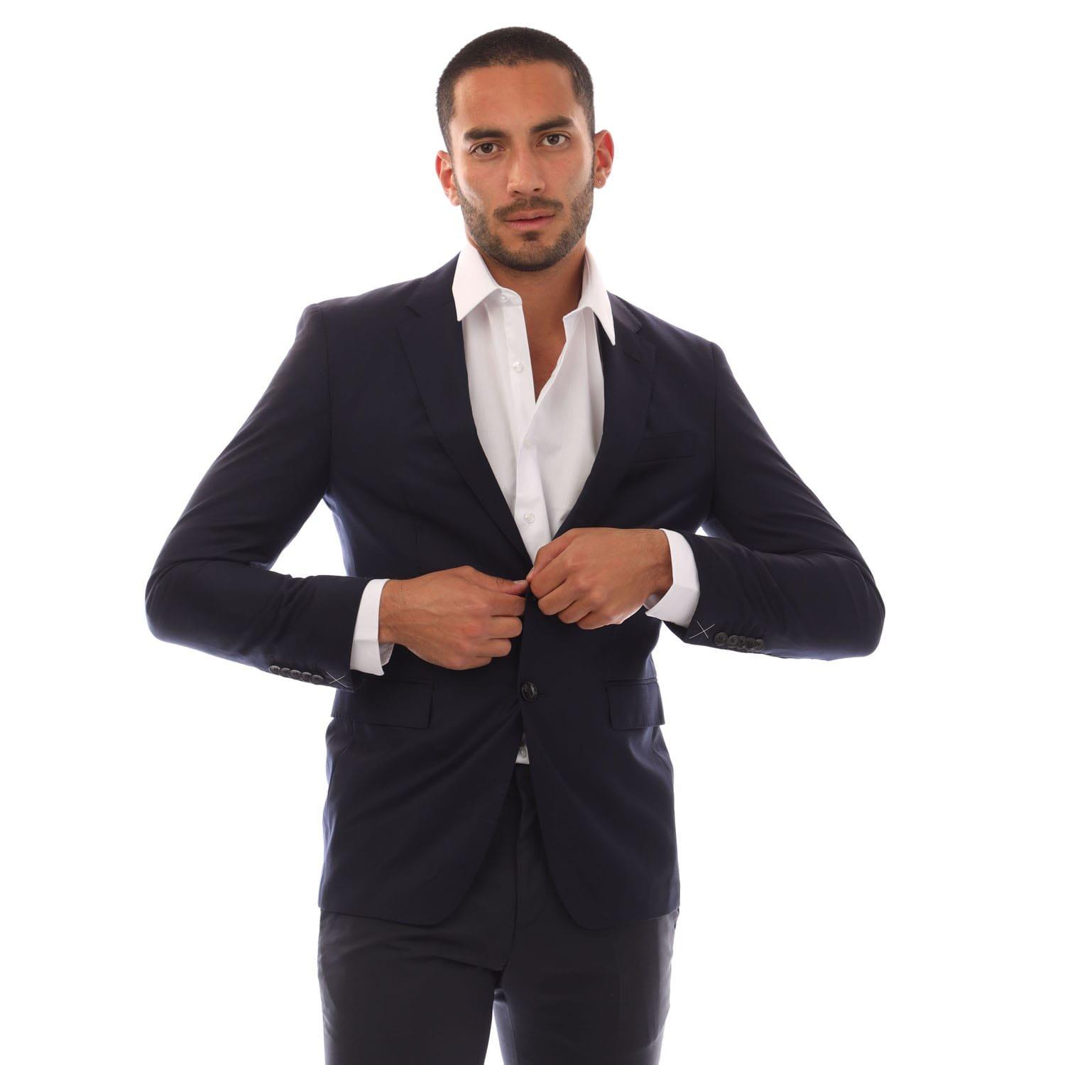 Navy - Boss - T-Royston Blazer Jacket - 1