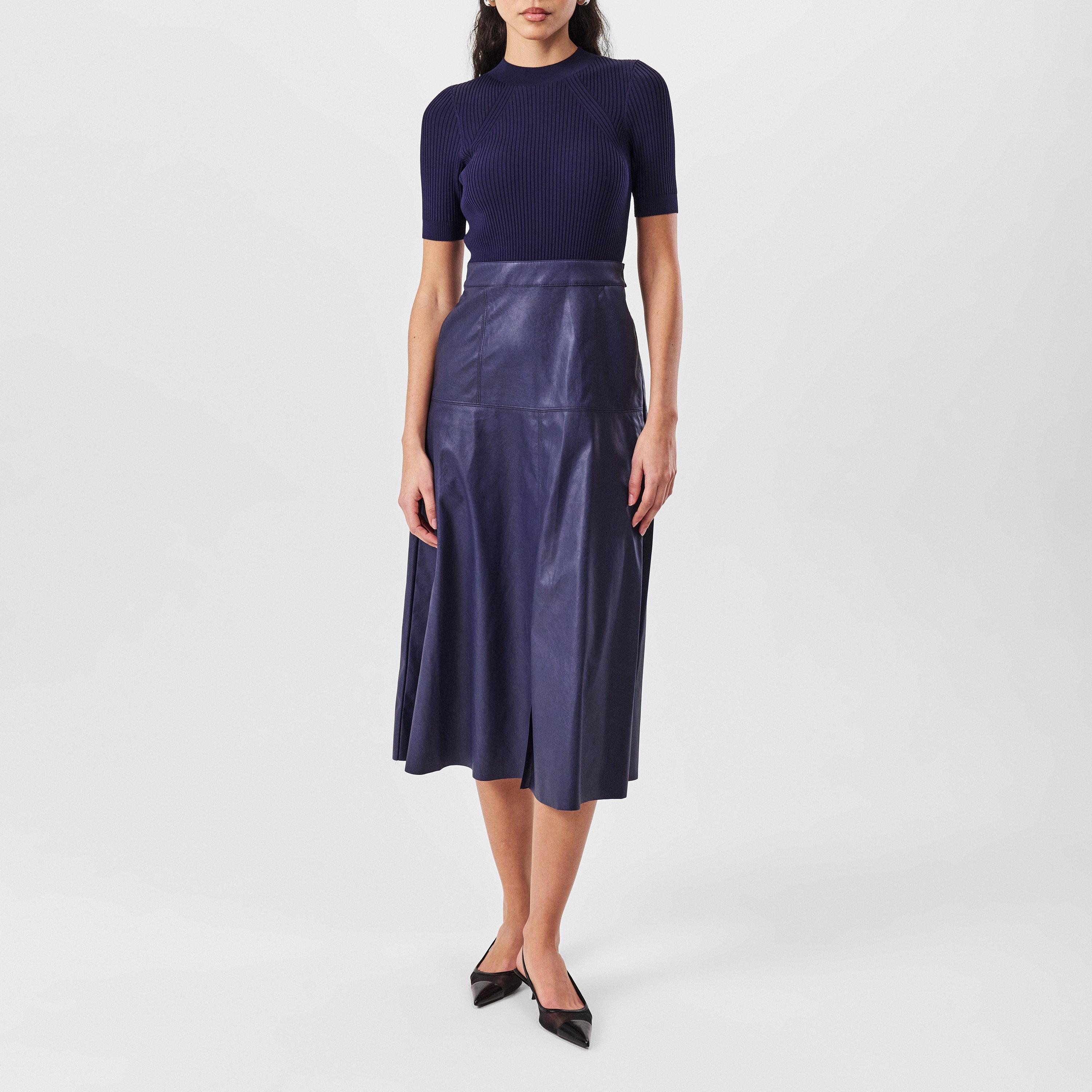 Dk-Blue - Ted Baker - Women's Matiar Midi A-Line Dress - 1