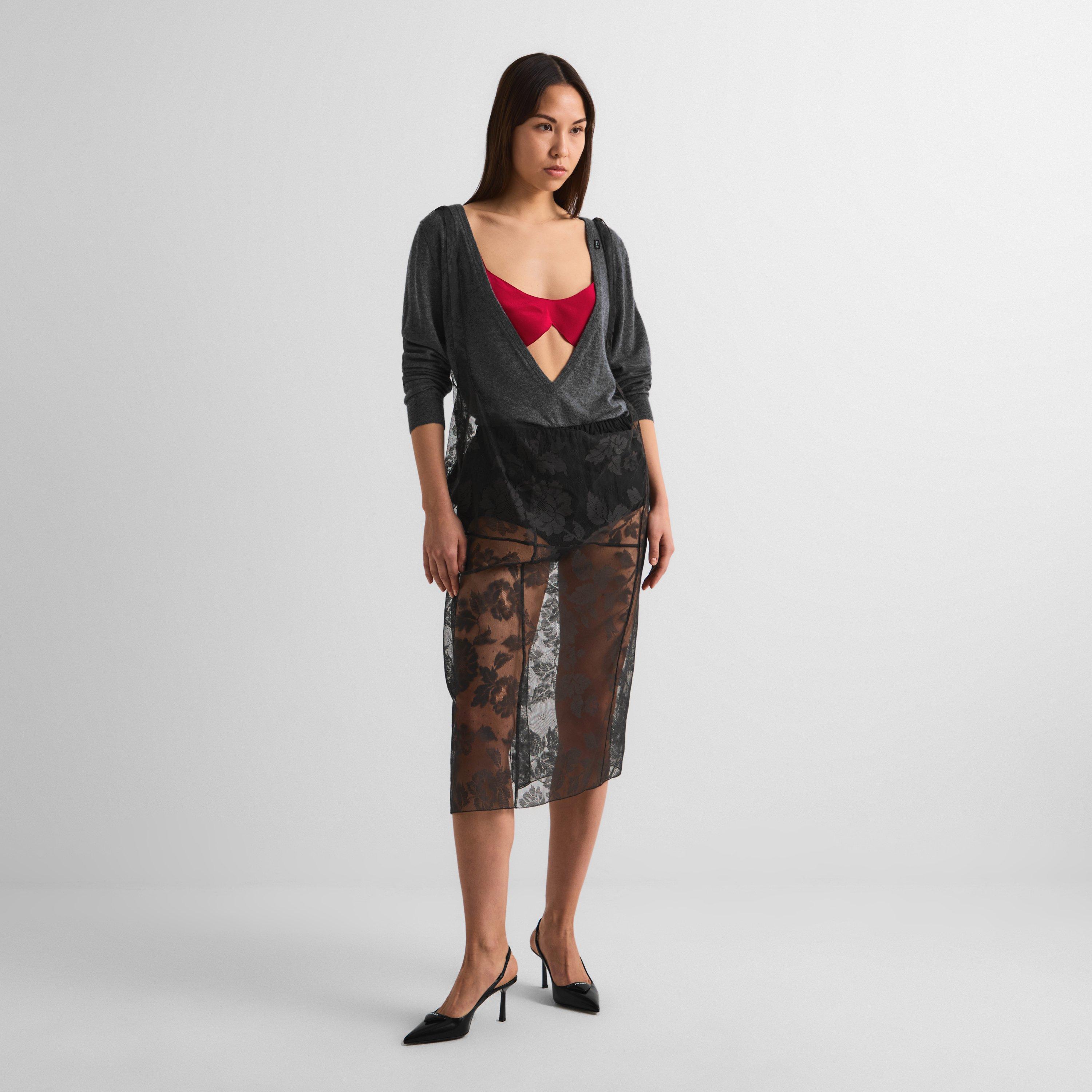 Ebano - Prada - Women's Midi Skirt - 6