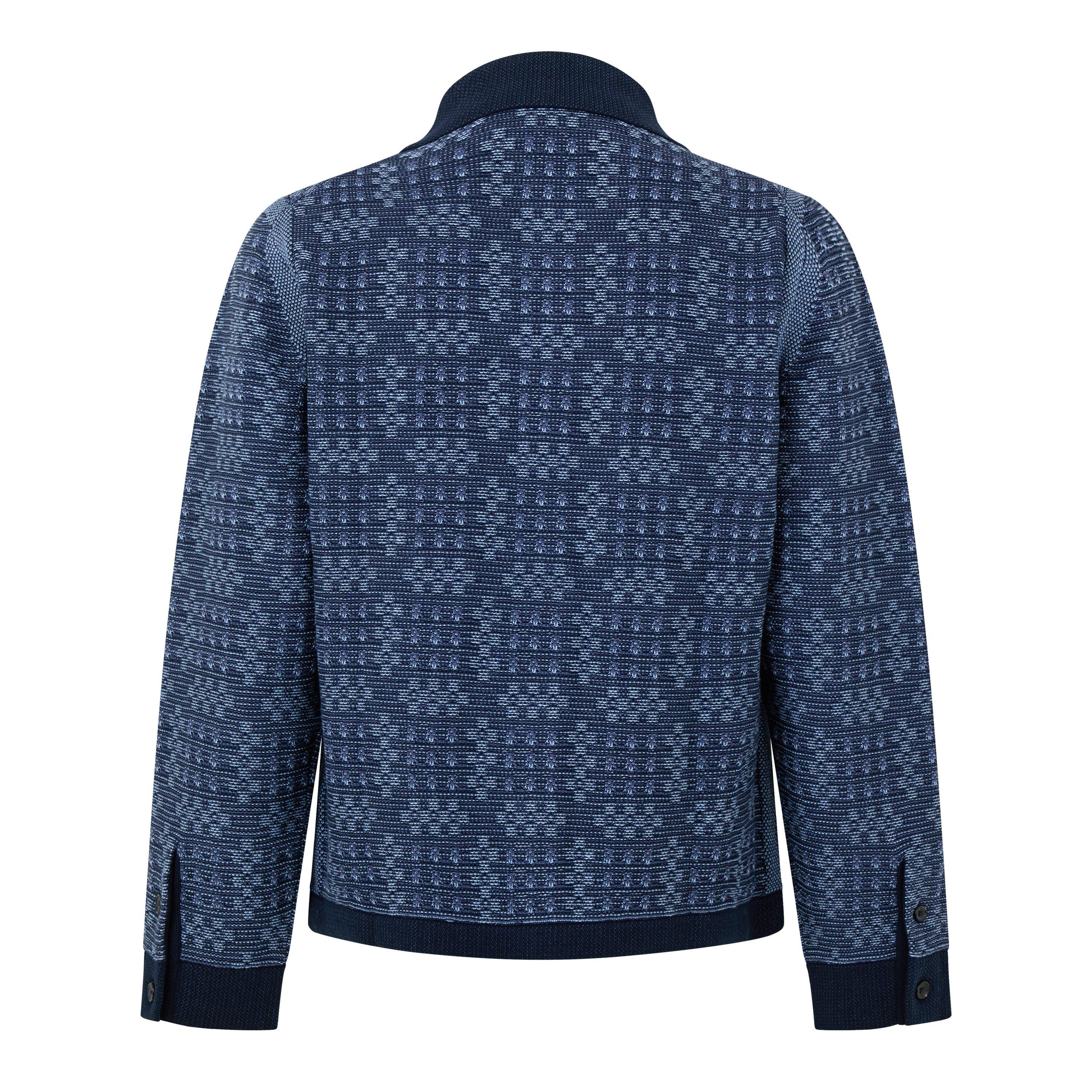 Navy 49 - PS Paul Smith - Men's Pattern Cardigan - 2