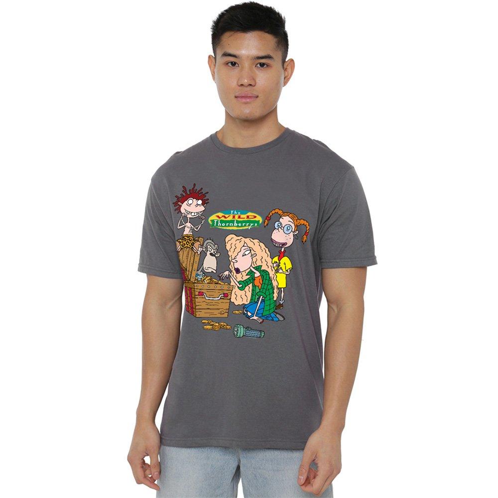 Grey - Other - Wild Thornberrys Treasure Hunt T Shirt Charcoal - 1