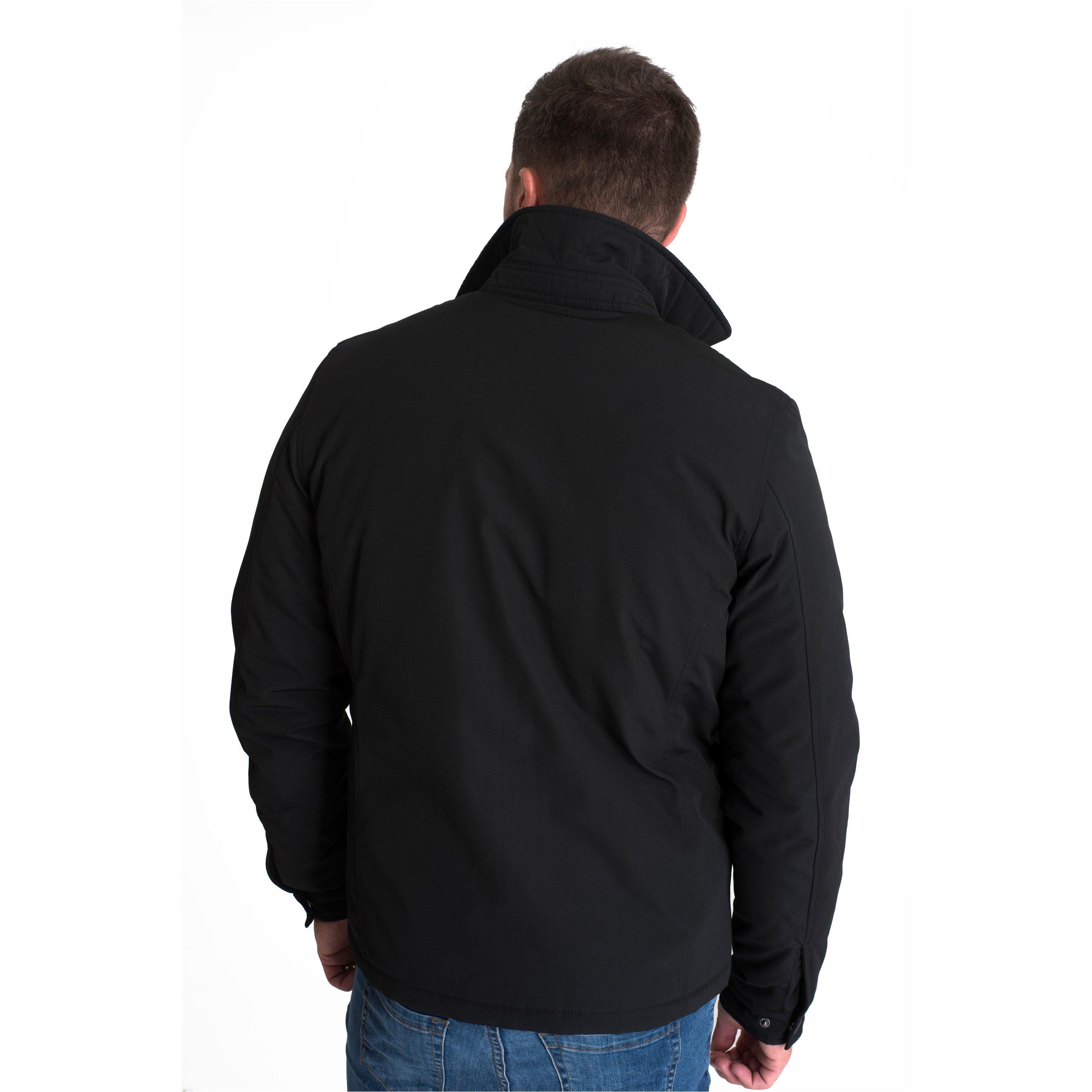 Preto - Harvey and Jones - Lloyd High Neck Jacket Mens - 2