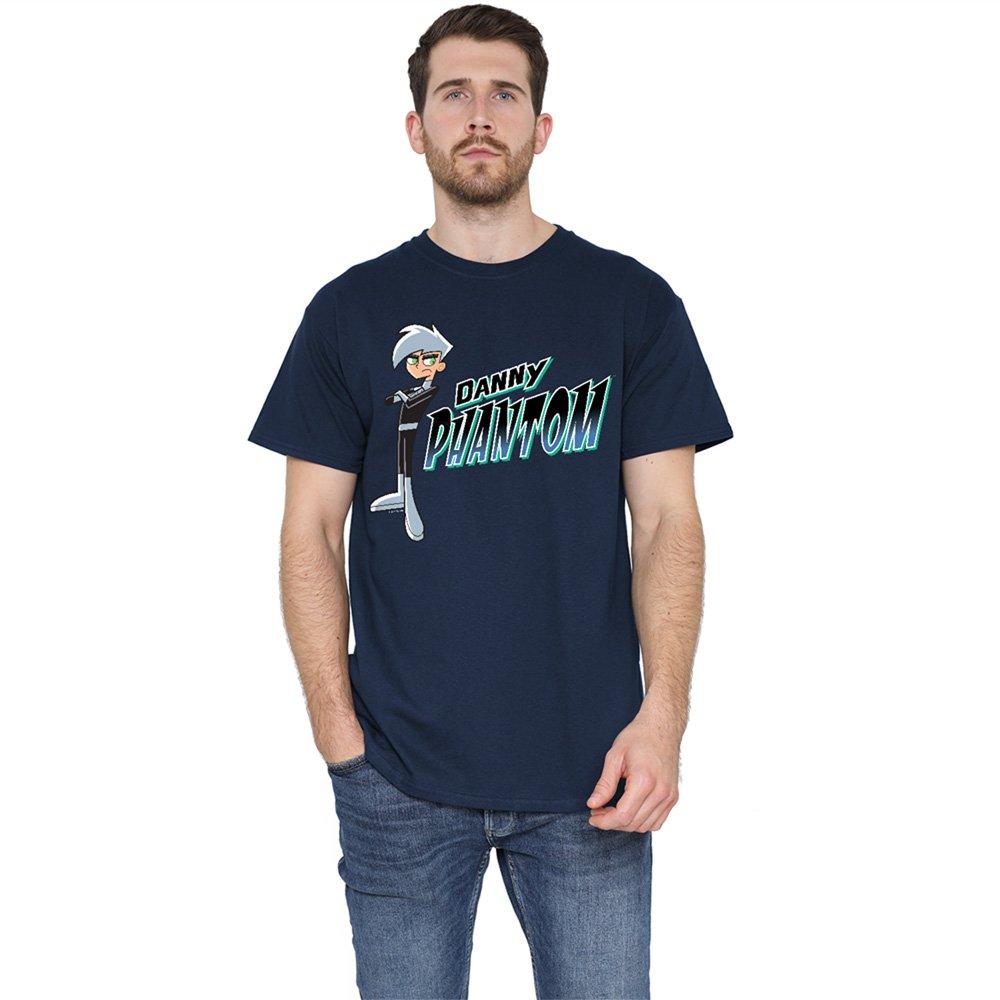 Nickelodeon Danny Phantom With Logo T Shirt Navy