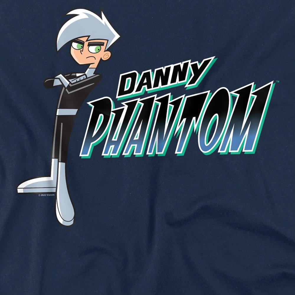 Navy - Nickelodeon - Danny Phantom With Logo T Shirt Navy - 2