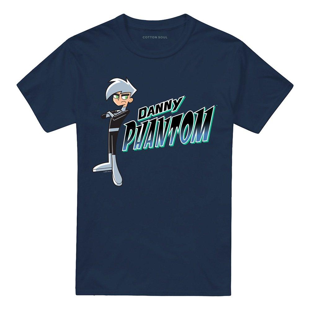Navy - Nickelodeon - Danny Phantom With Logo T Shirt Navy - 4