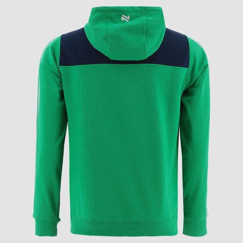Gree/Marn/Wht - ONeills - Limerick Dynamo Fleece Hoodie Senior - 2