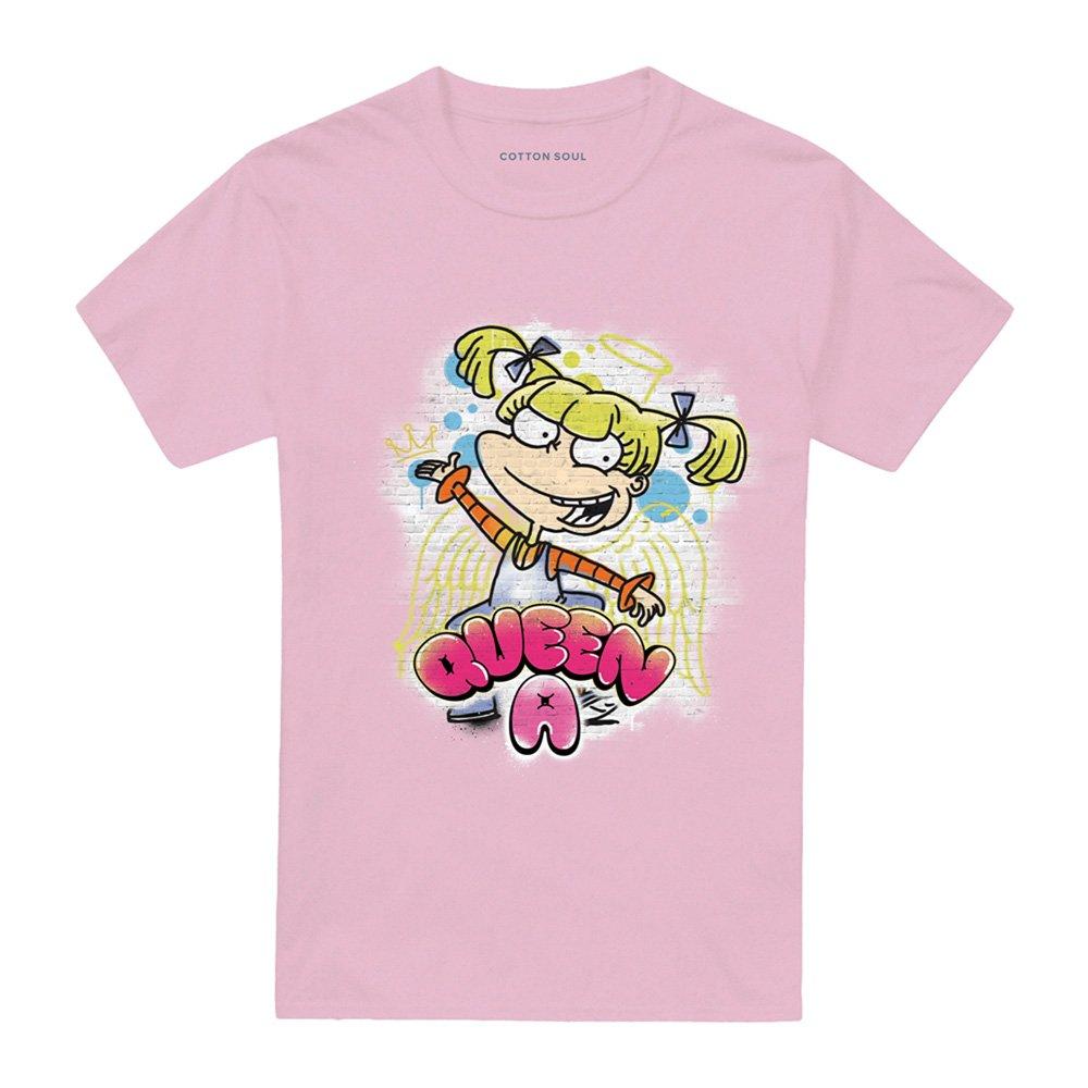 Pink - Nickelodeon - Rugrats Queen A For Angelica T Shirt Pink - 4