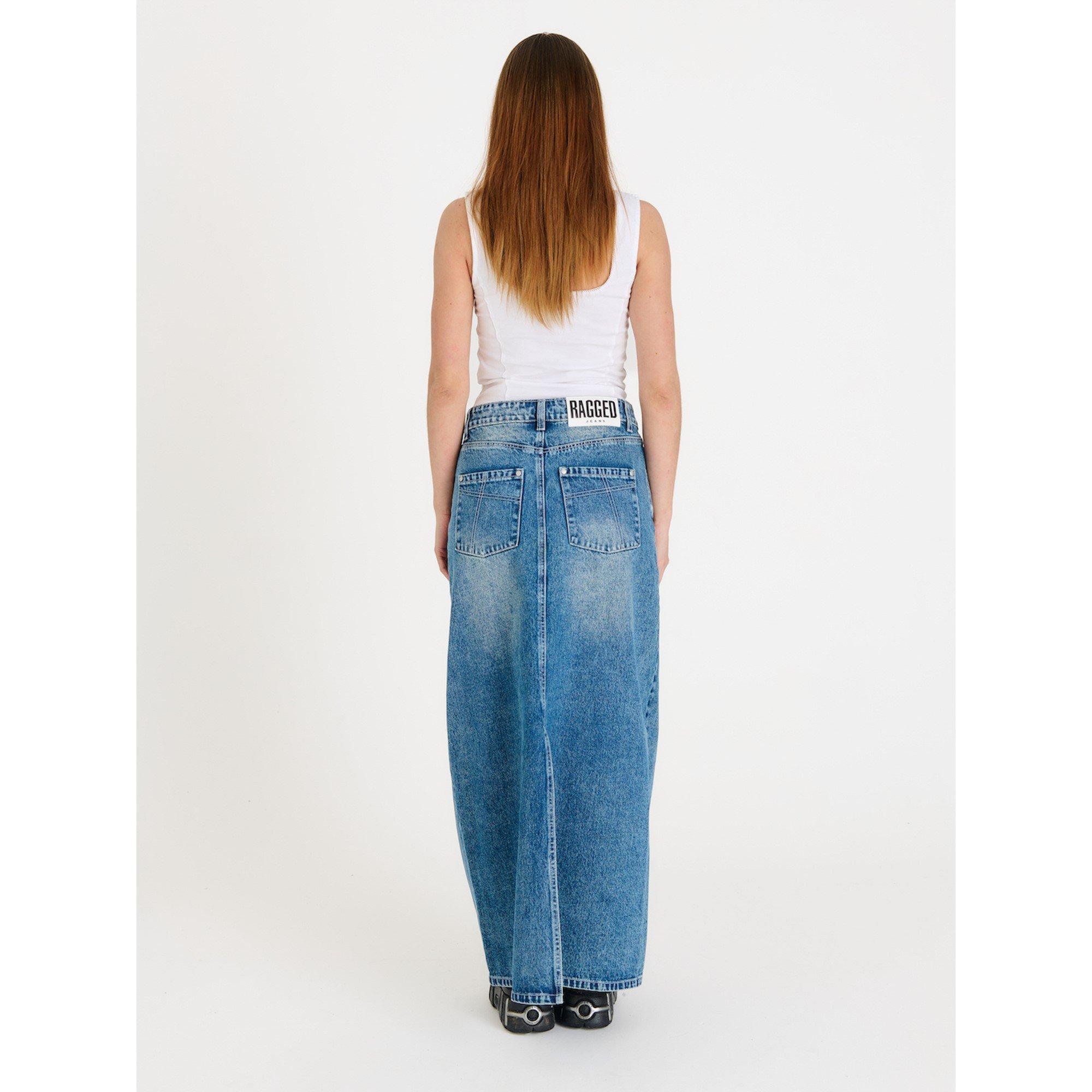 Blue - The Ragged Priest - Rag Maxi Skirt B Ld99 - 3