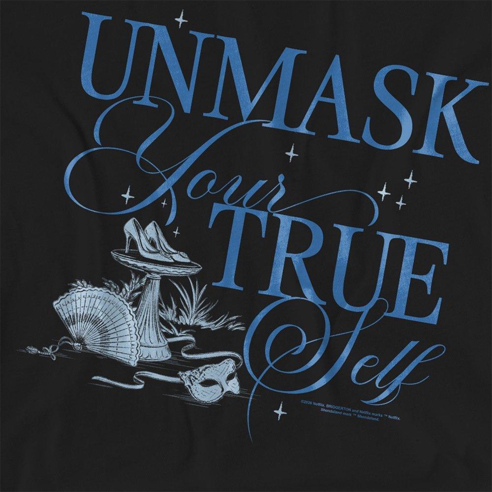 Black - Bridgerton - Bridgerton Unmask Your True Self T Shirt Black - 2