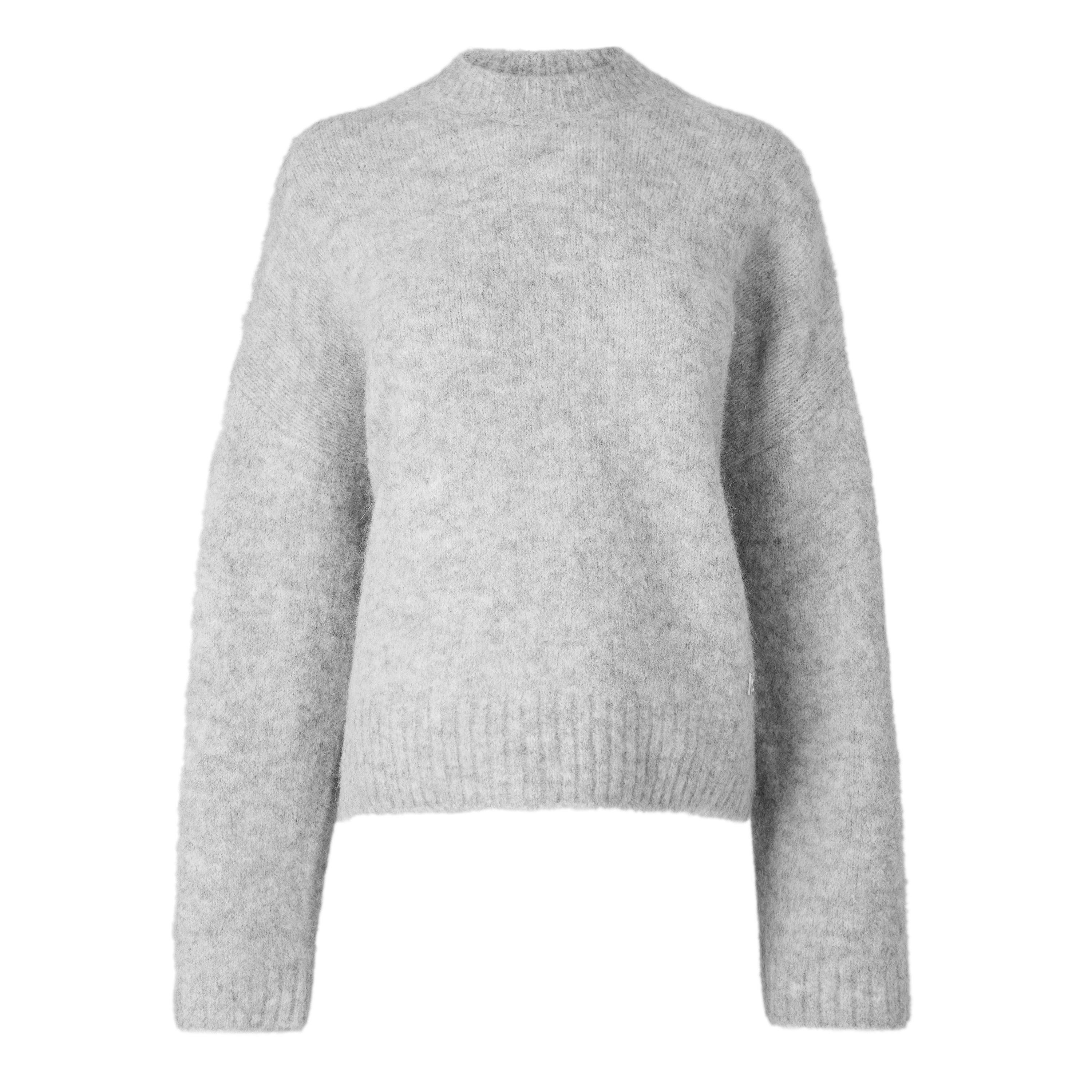 Grey - WRSTBHVR - Women's Crew Neck Jumper - 1