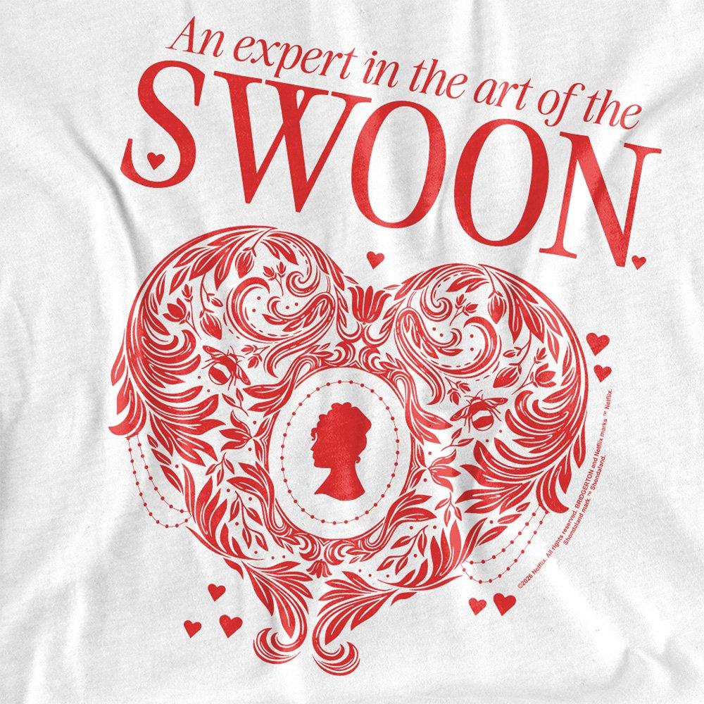 White - Bridgerton - Bridgerton The Art Of Swoon T Shirt White - 2