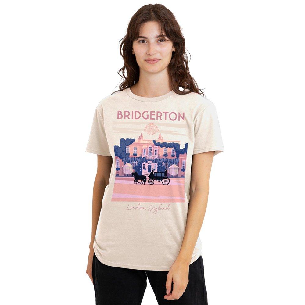 Beige - Bridgerton - Bridgerton Modern Minimal T Shirt Natural - 1
