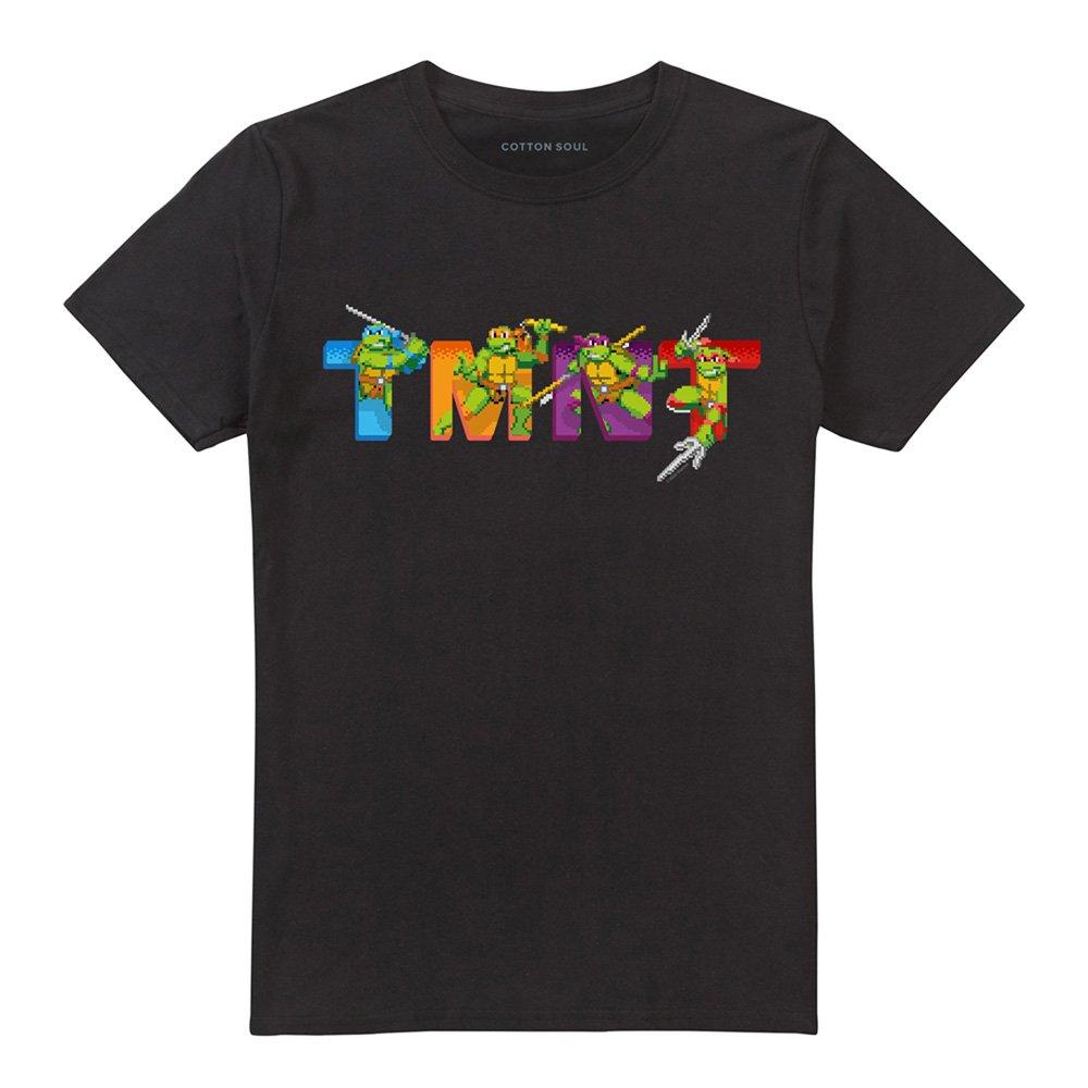 Black - Teenage Mutant Ninja Turtles - Tmnt Arcade Main Screen T Shirt Black - 4