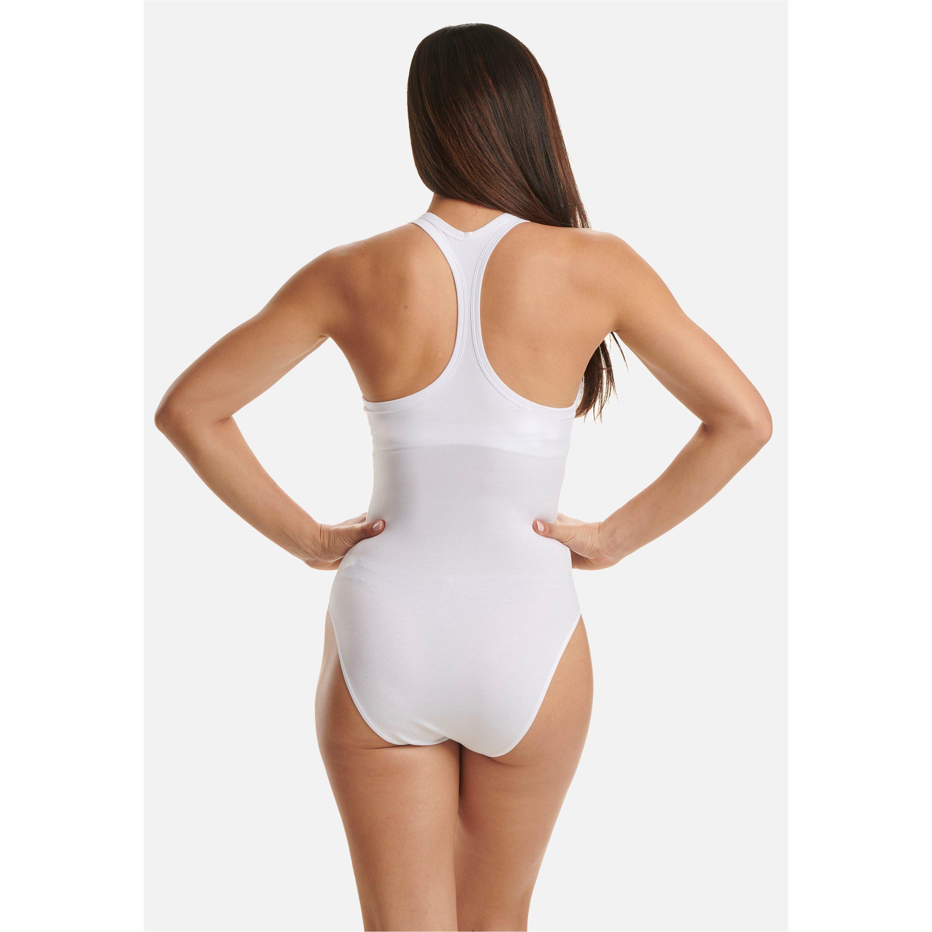 Weiß - adidas Originals - Adidas Originals Comfort Flex Cotton Swimsuit - 4