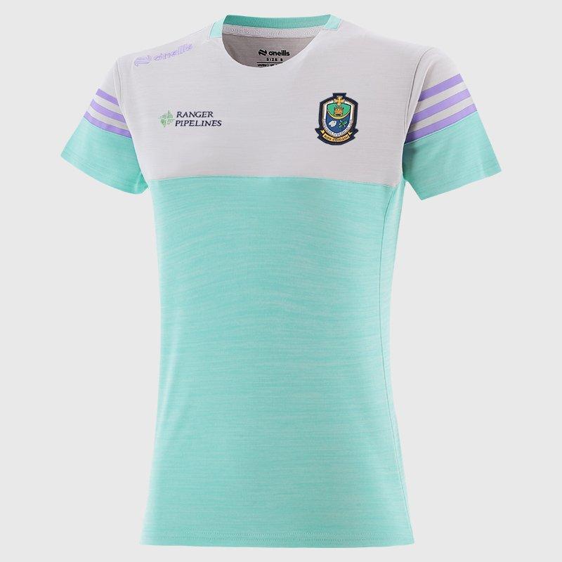 Mint/White/Lav - ONeills - ONeills Roscommon Sedona T-Shirt Ladies - 1