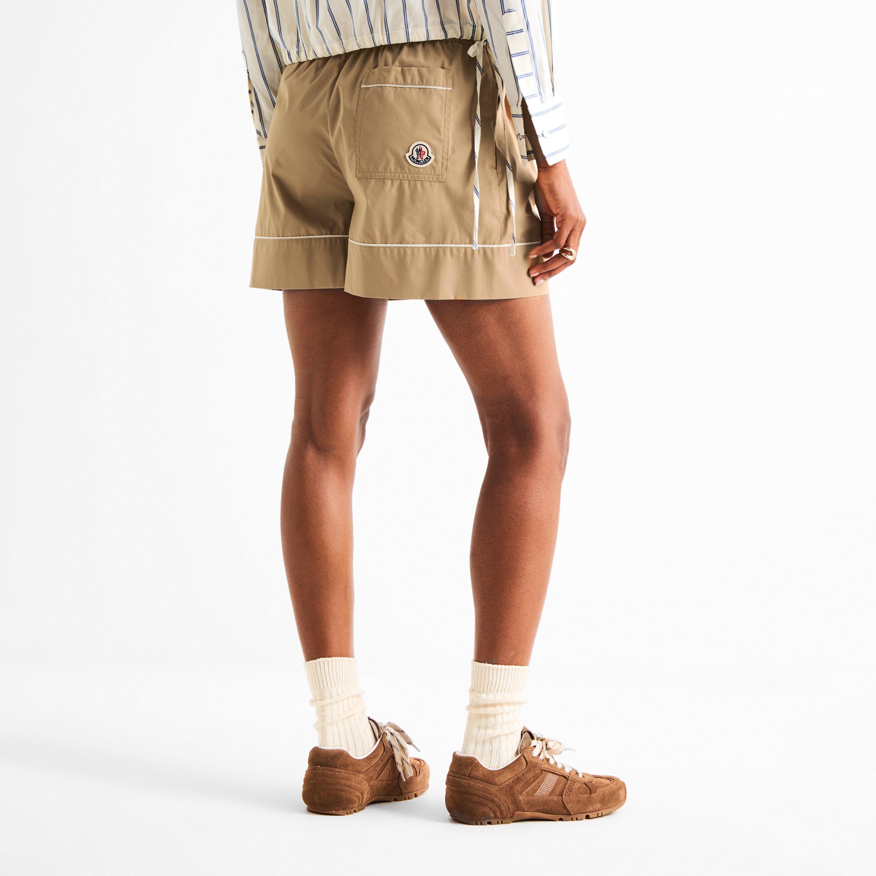 Beige 20U - Moncler - Moncler Lgo Shorts Ld64 - 4