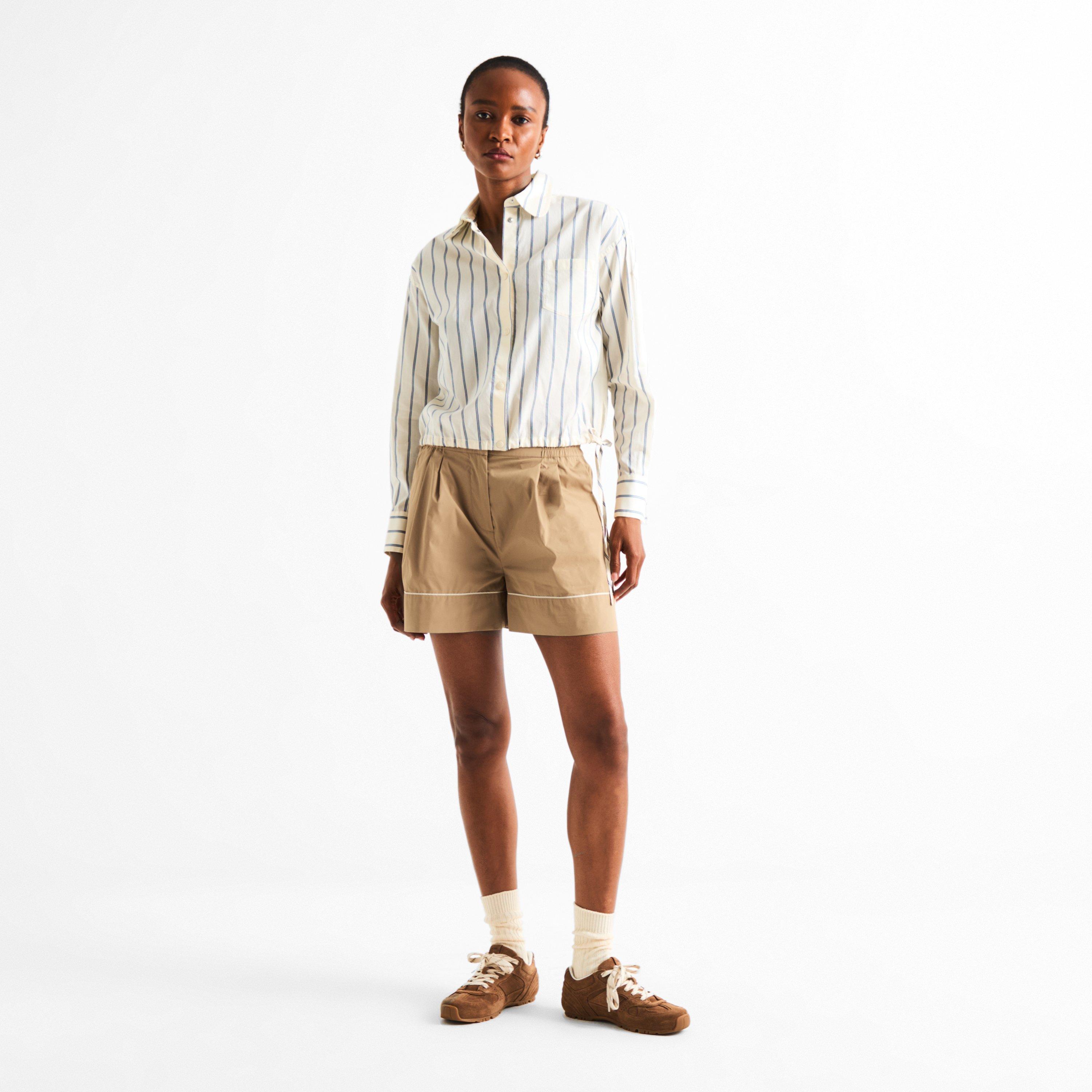 Beige 20U - Moncler - Moncler Lgo Shorts Ld64 - 6