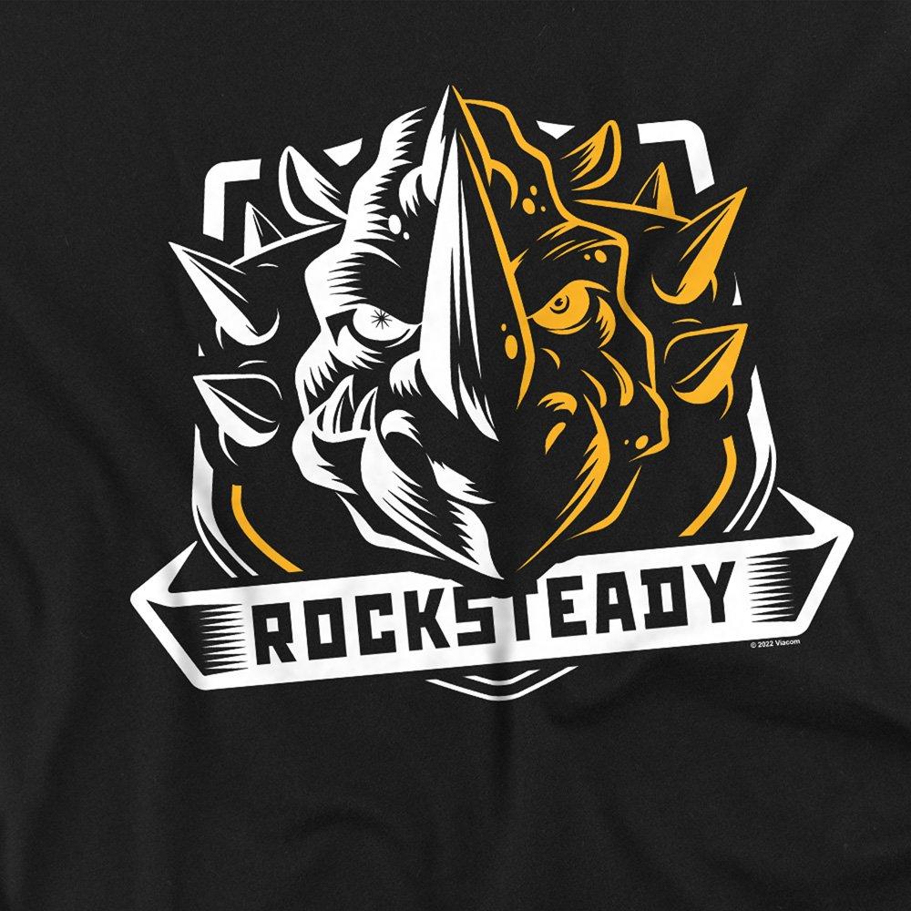 Black - Teenage Mutant Ninja Turtles - Tmnt Rocksteady T Shirt Black - 2