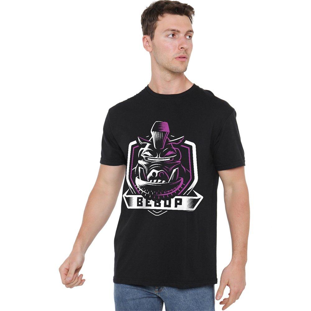 Black - Teenage Mutant Ninja Turtles - Tmnt Bebop T Shirt Black - 1