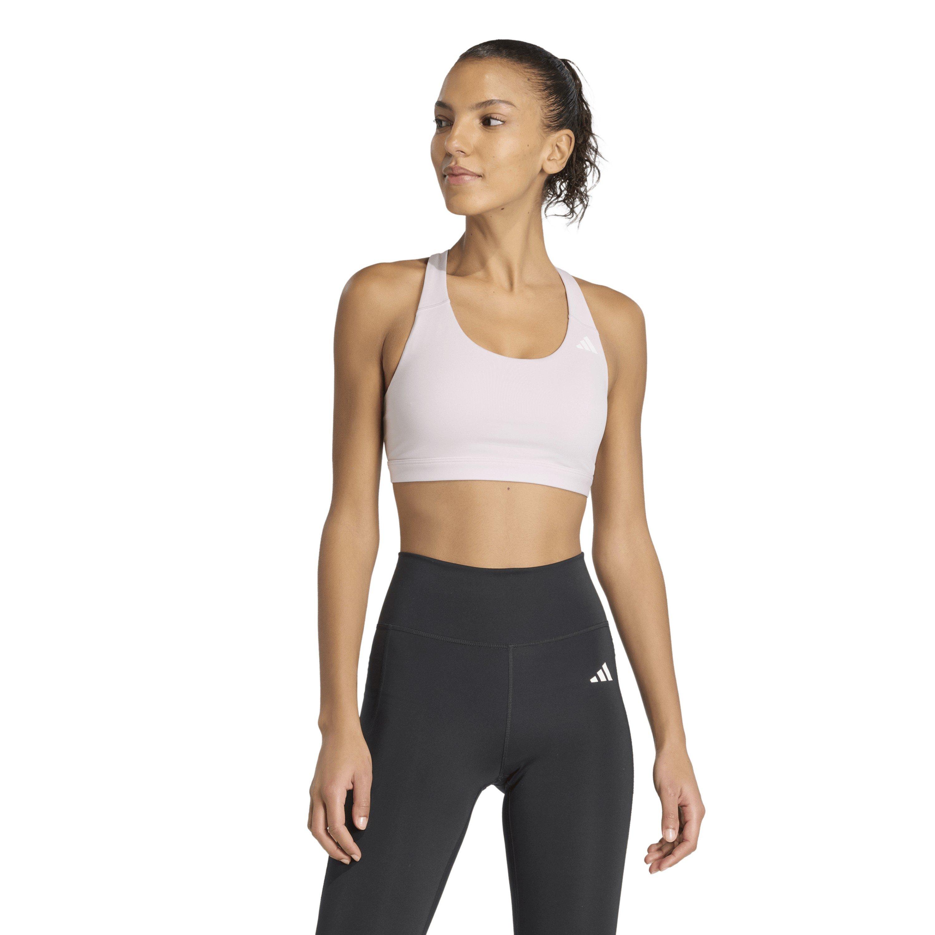 Ice Purple - adidas - Women's Medium Impact Non Wired Sports Bra - 3