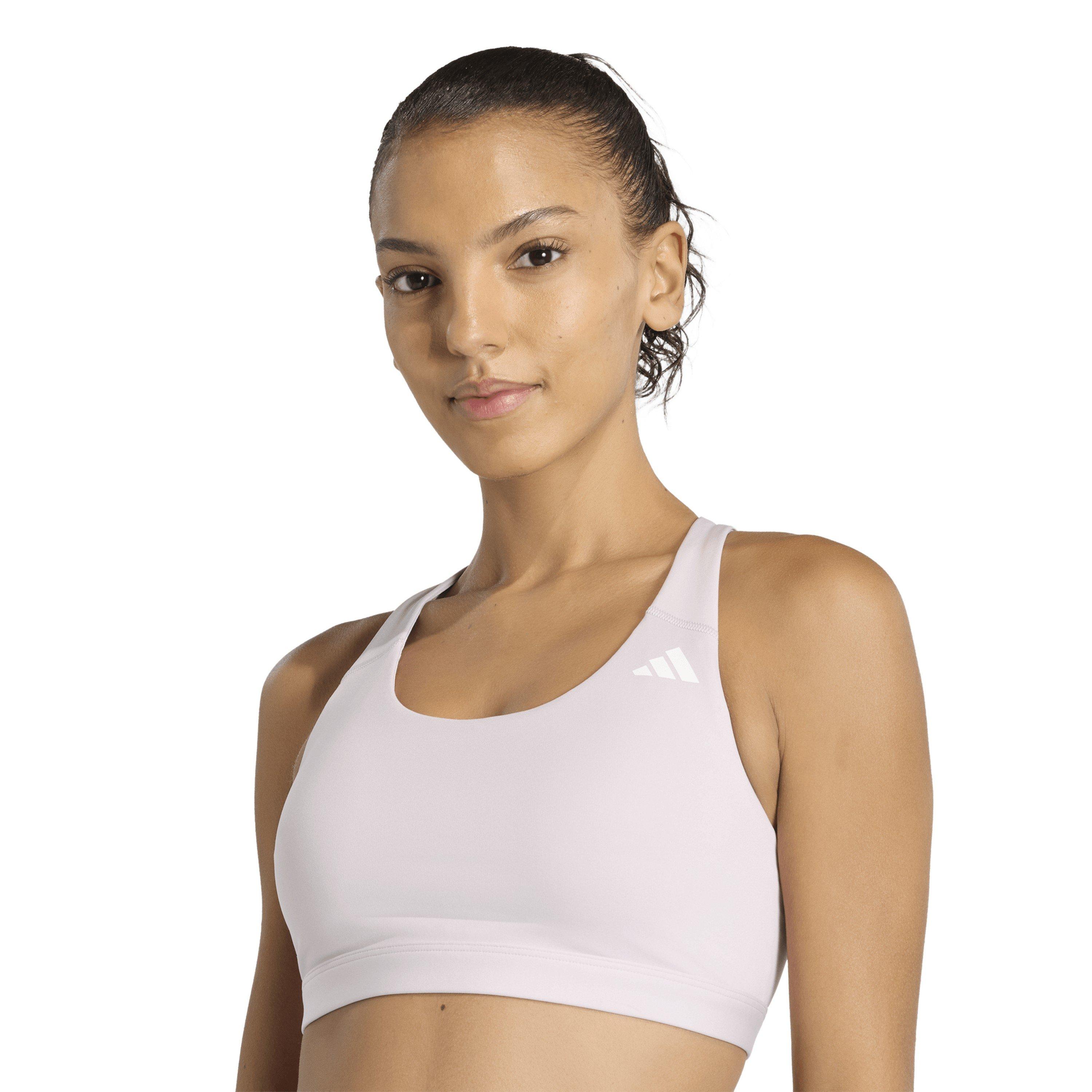 Ice Purple - adidas - Women's Medium Impact Non Wired Sports Bra - 5