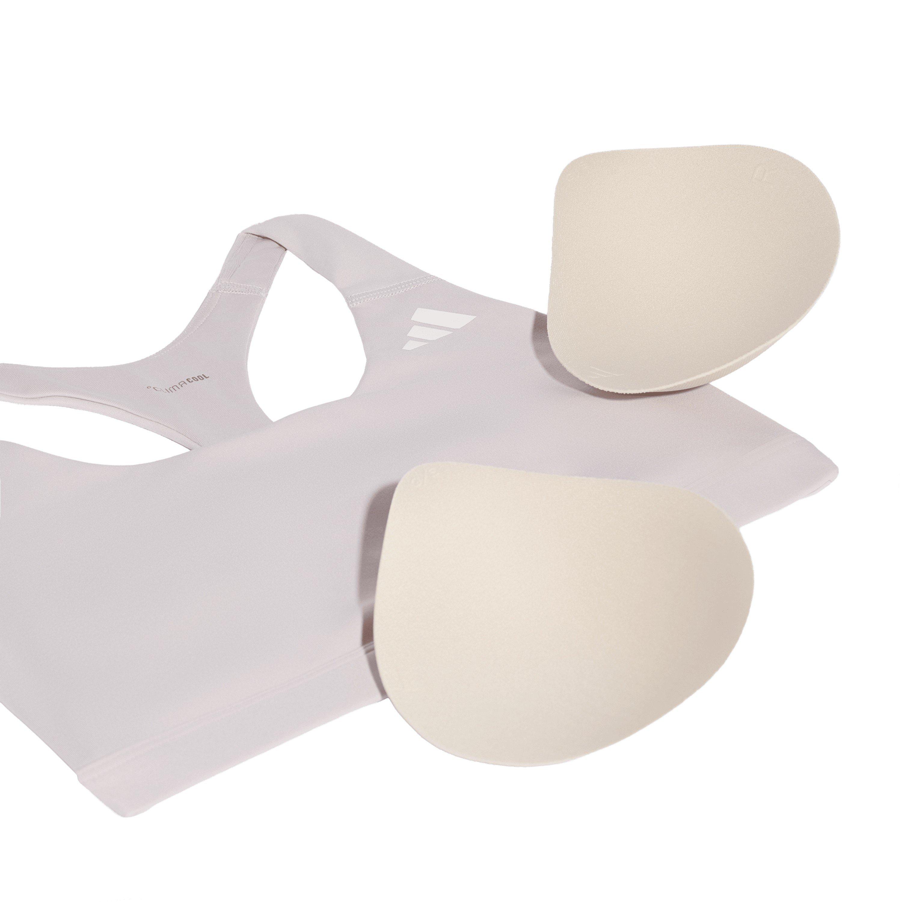 Ice Purple - adidas - Women's Medium Impact Non Wired Sports Bra - 6