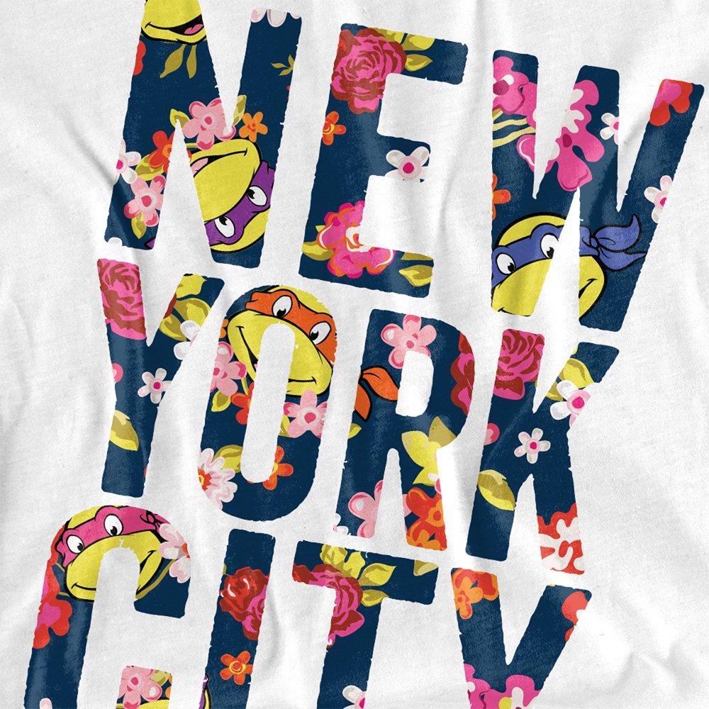 White - Teenage Mutant Ninja Turtles - Teenage Mutant Ninja Turtles Nyc Faces T Shirt Wh - 2