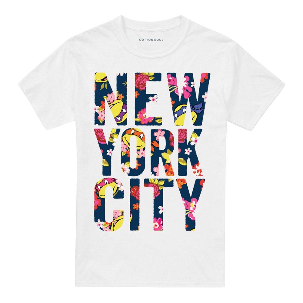 White - Teenage Mutant Ninja Turtles - Teenage Mutant Ninja Turtles Nyc Faces T Shirt Wh - 4