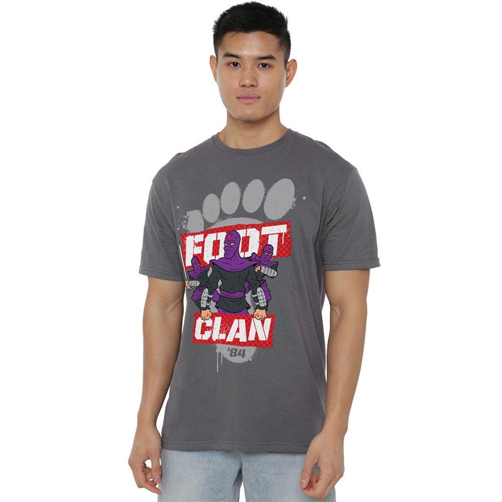 Grey - Teenage Mutant Ninja Turtles - Teenage Mutant Ninja Turtles Foot Clan 84 T Shirt - 1