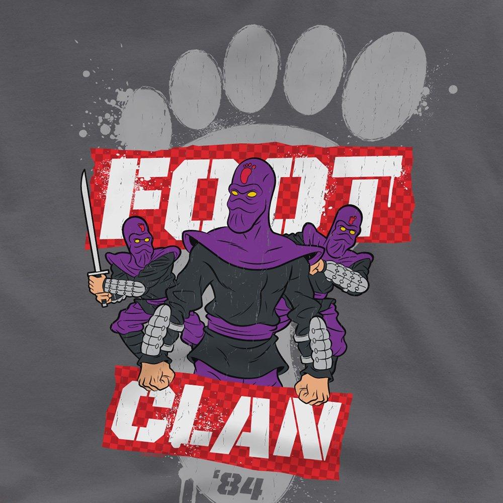 Grey - Teenage Mutant Ninja Turtles - Teenage Mutant Ninja Turtles Foot Clan 84 T Shirt - 2