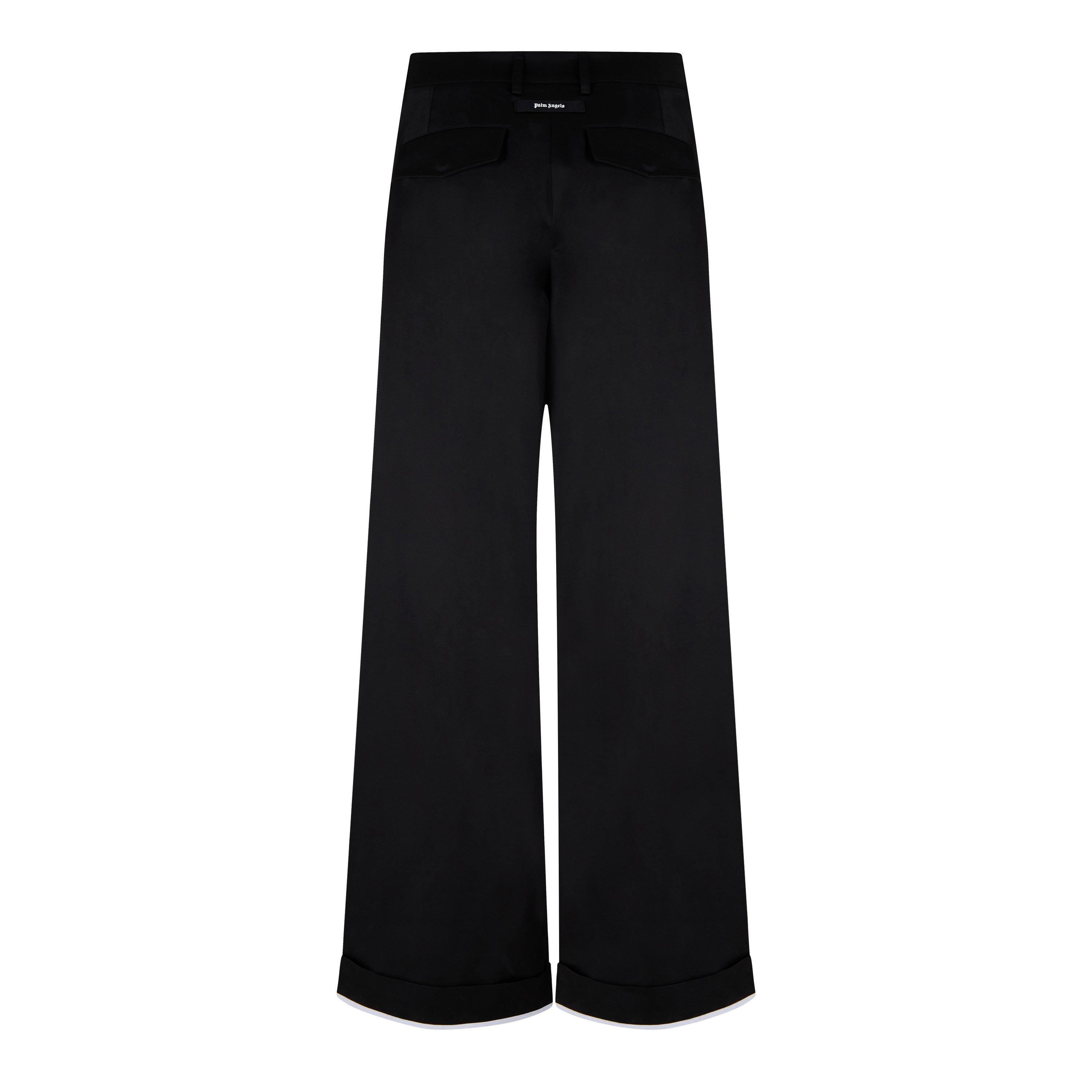 Black - Palm Angels - Women's Cuffed Trousers - 2