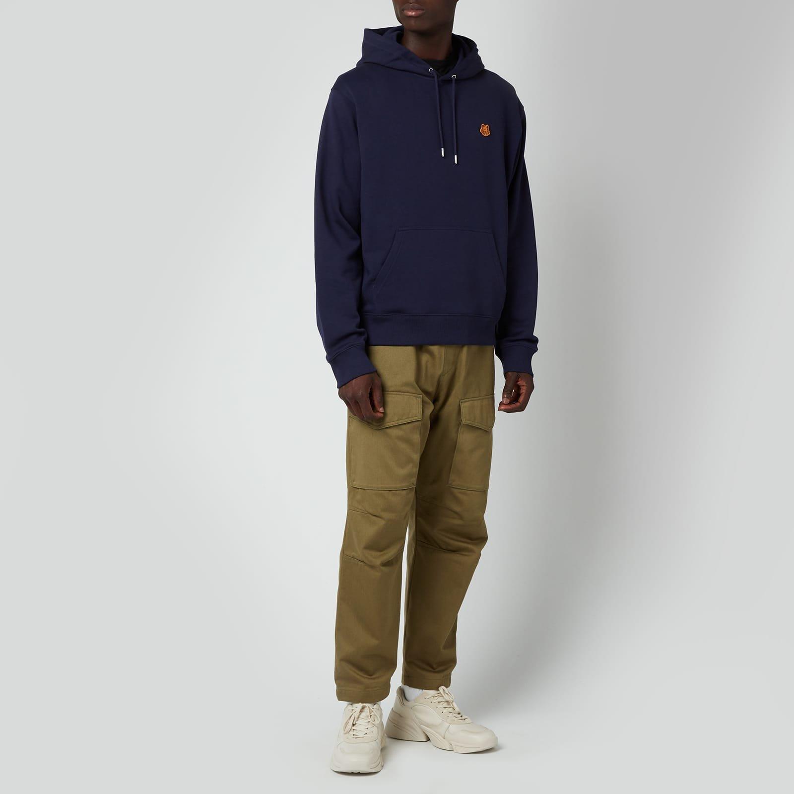 Blue - Kenzo - Tiger Crest Classic Hoodie - 3