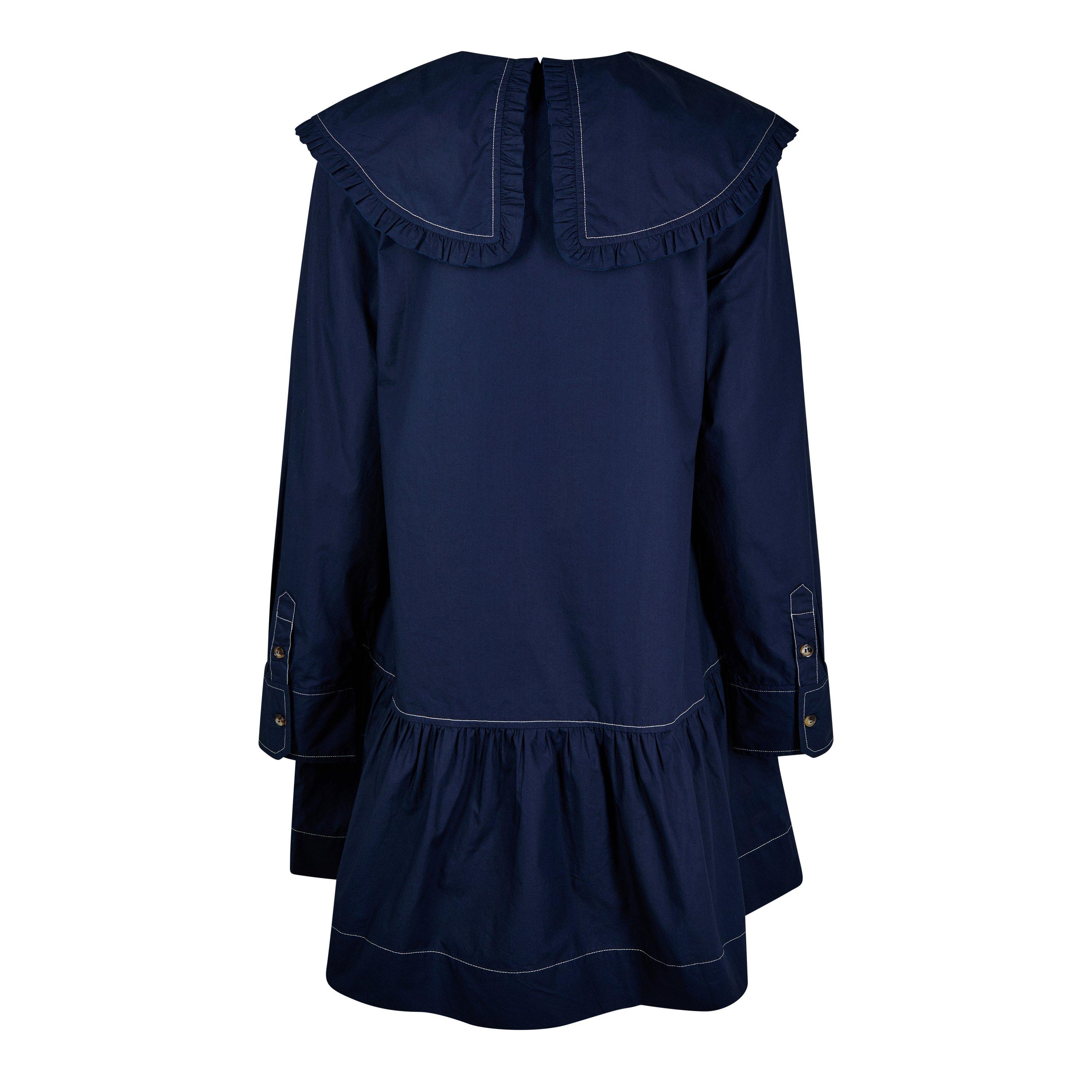 Sky Captain - Ganni - Women's Collar Shirt Dress - 6