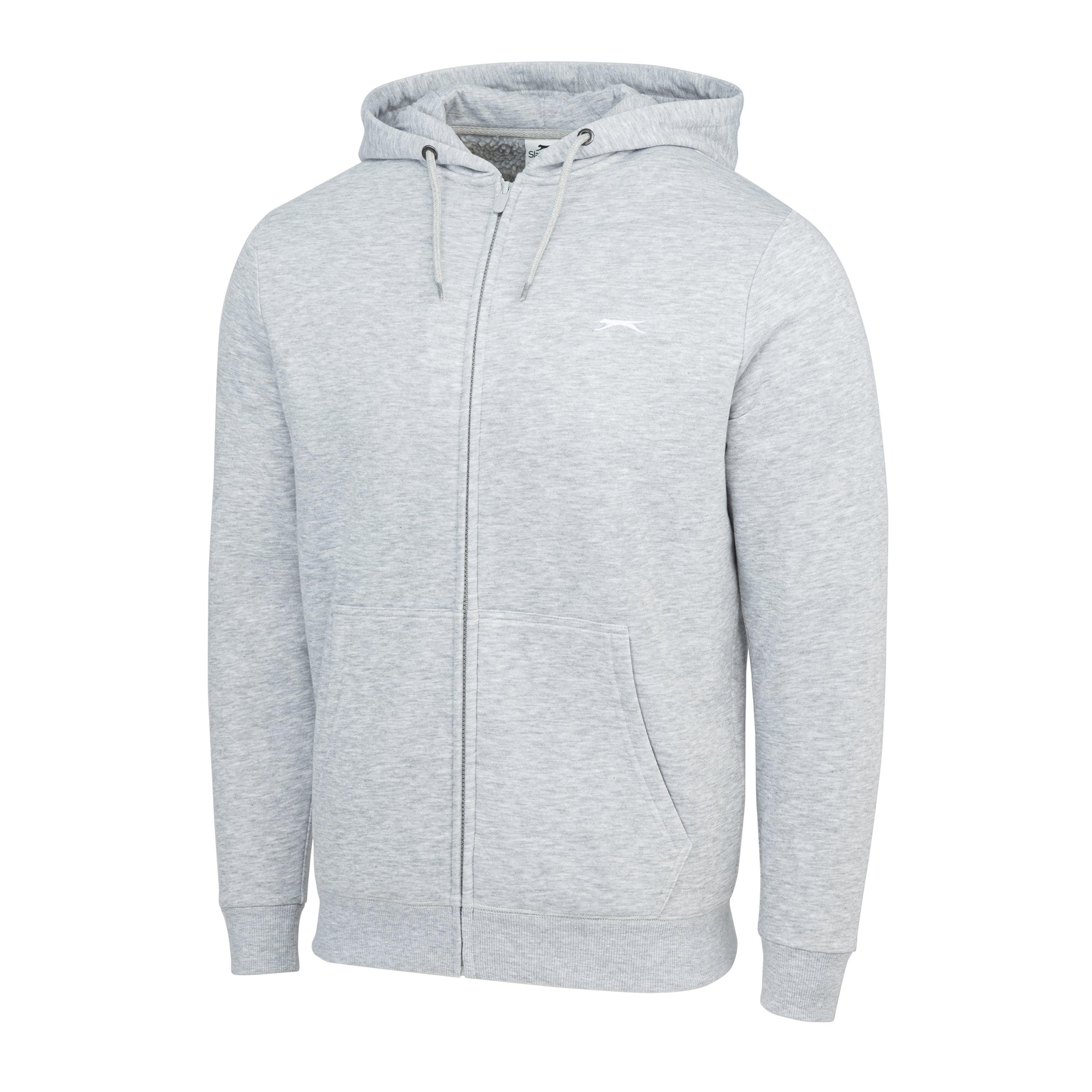 Grey Marl - Slazenger - Sherpa ZipHd - 3