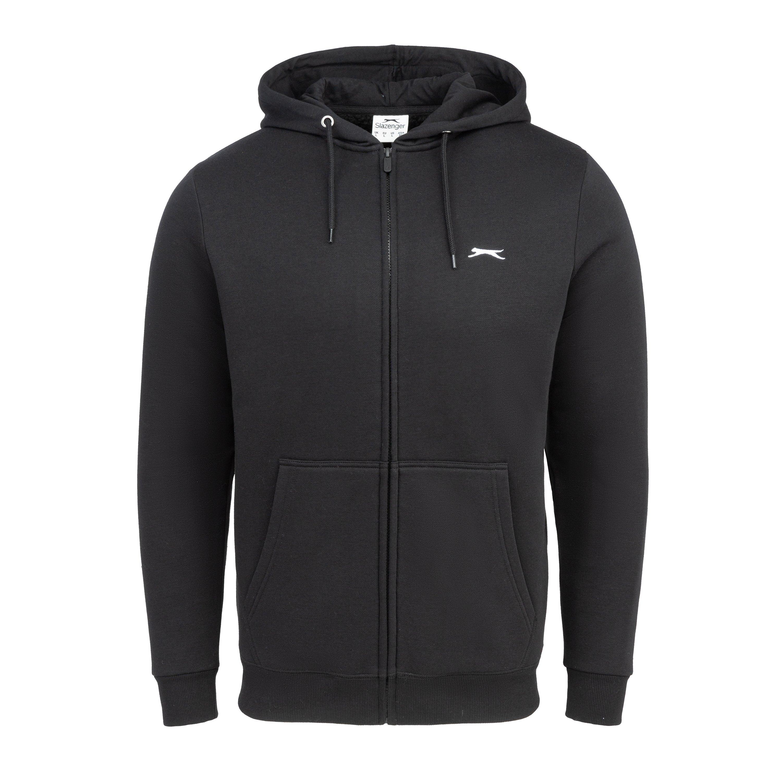 Slazenger Sherpa ZipHd Full Zip Fleece Tops Sports Direct