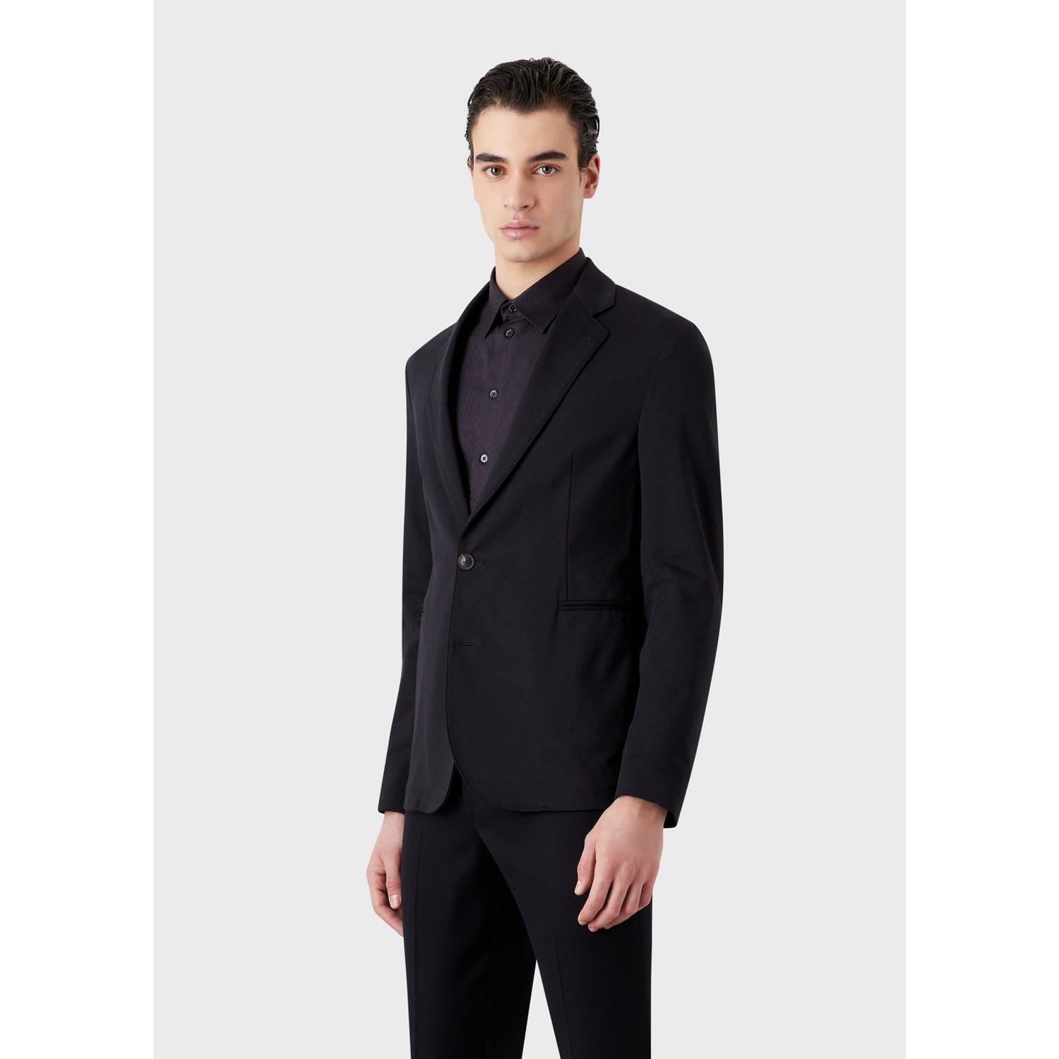 Navy - Emporio Armani - Blazer - 1