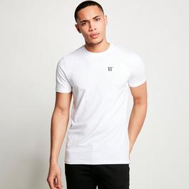 11 Degrees 11D 3 Pack Essential Muscle Fit Short Sleeve T-Shirts
