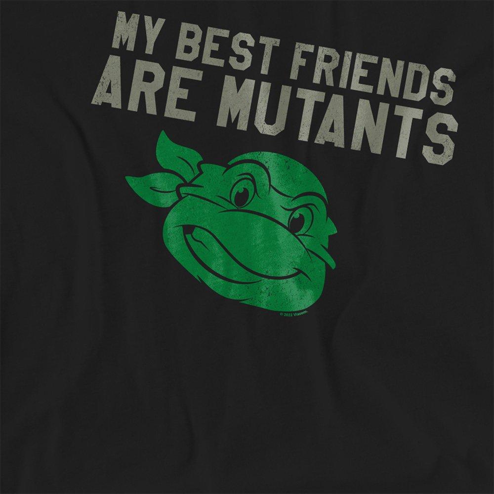 Black - Teenage Mutant Ninja Turtles - TMNT TMNT Mutant Friends T-Shirt Black - 2