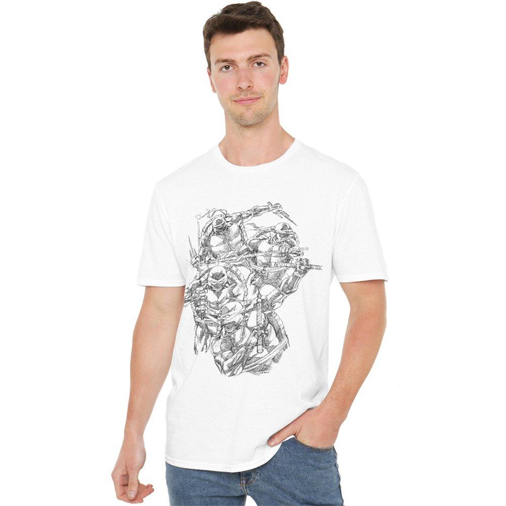 White - Teenage Mutant Ninja Turtles - Tmnt Shinobis T Shirt White - 1