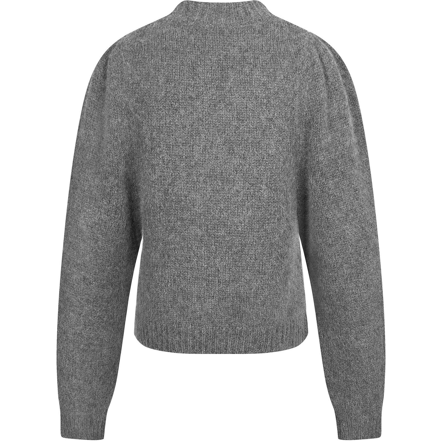 Black - Raey - Puffed Sleeve Knitted Jumper - 2