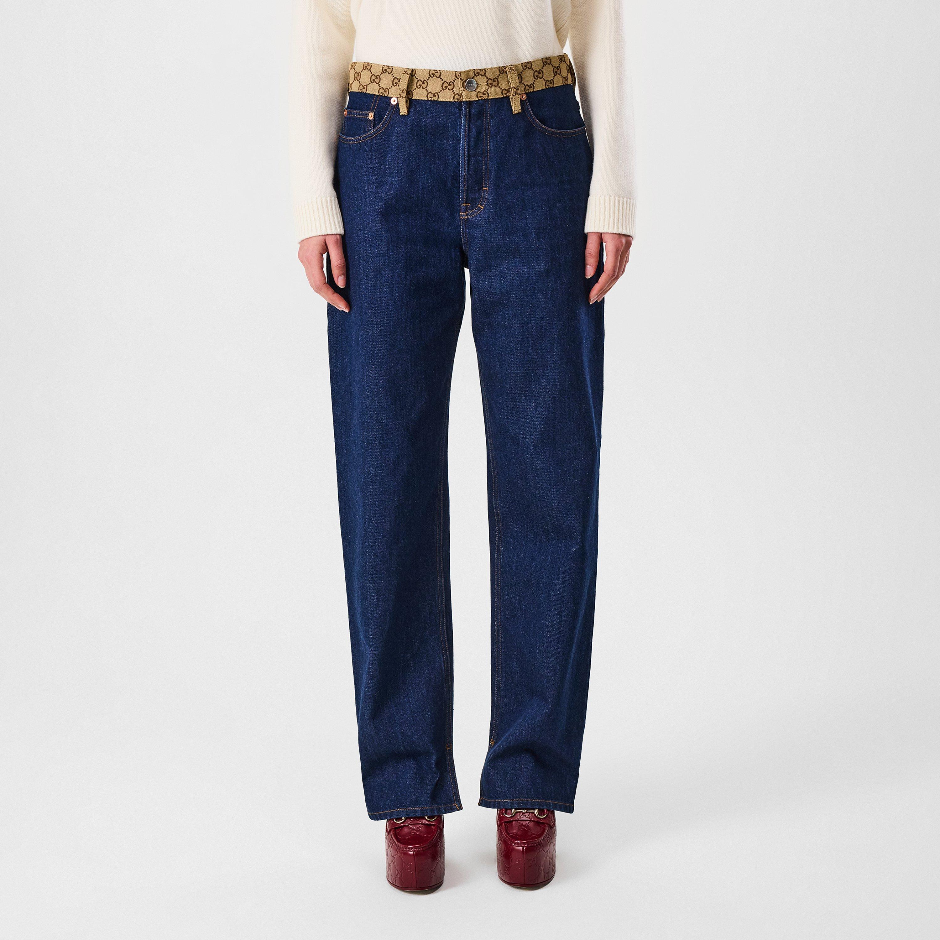 【送料&関税込】Gucci Jeans Gucci Web Side Jeans 30 73497778 | eBay