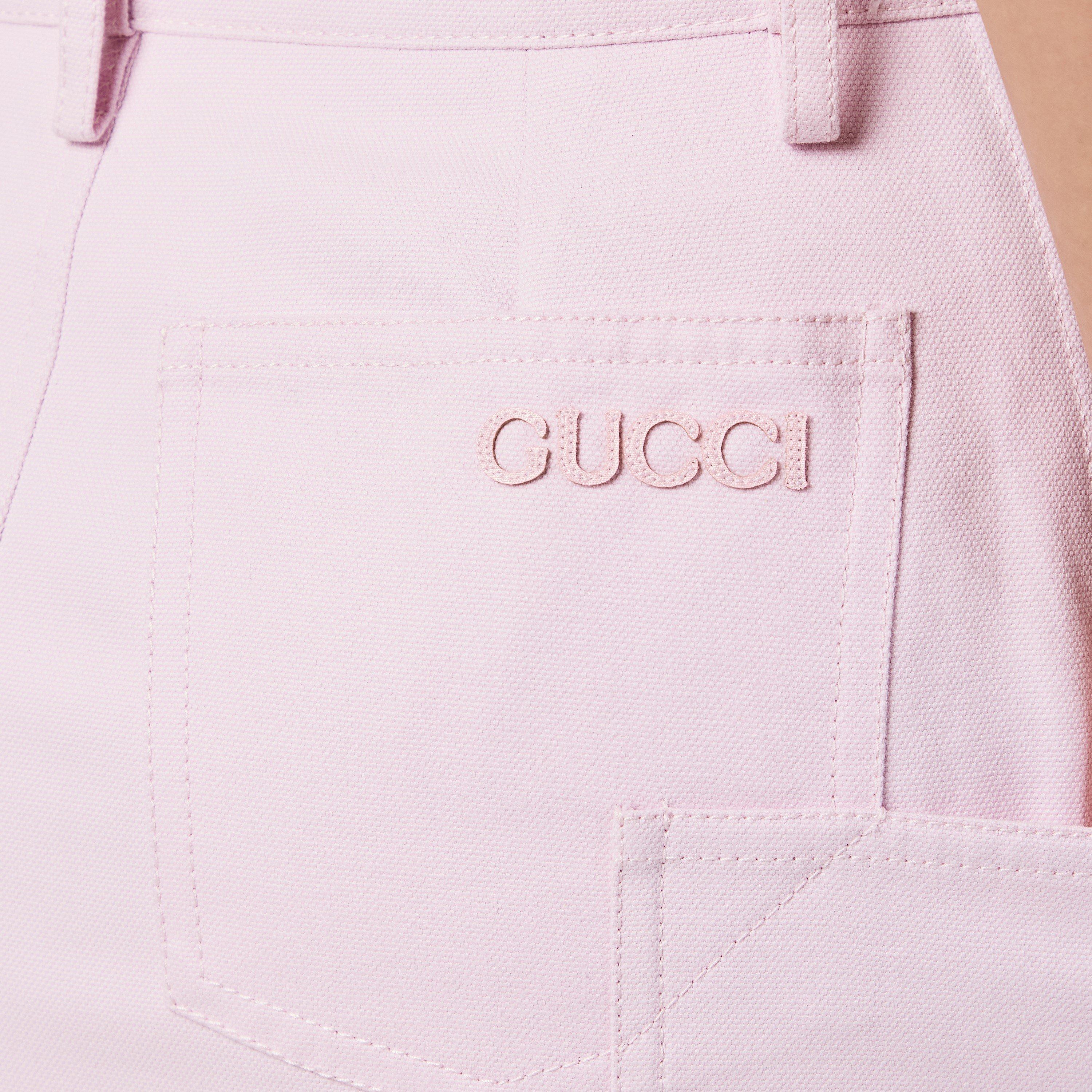 Sparkling - Gucci - Canvas Midi Skirt - 5