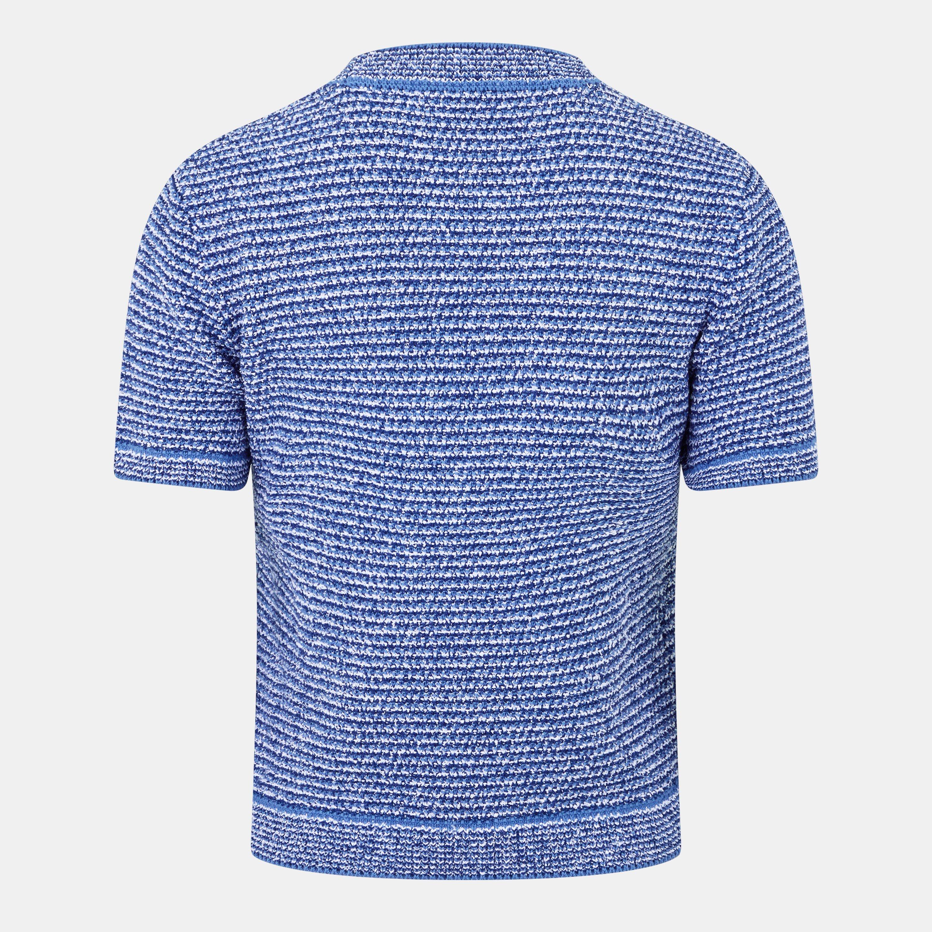 Light Denim - Gucci - Crew Neck Knitted Jumper - 2