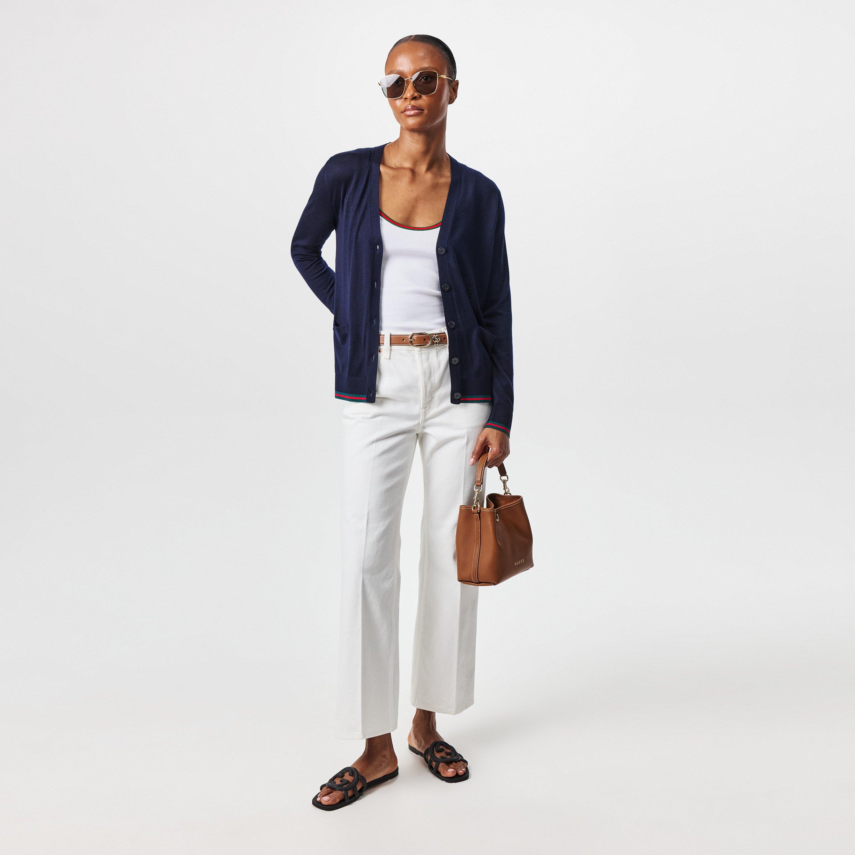 Blue Navy - Gucci - Cashmere Knit Cardigan - 6