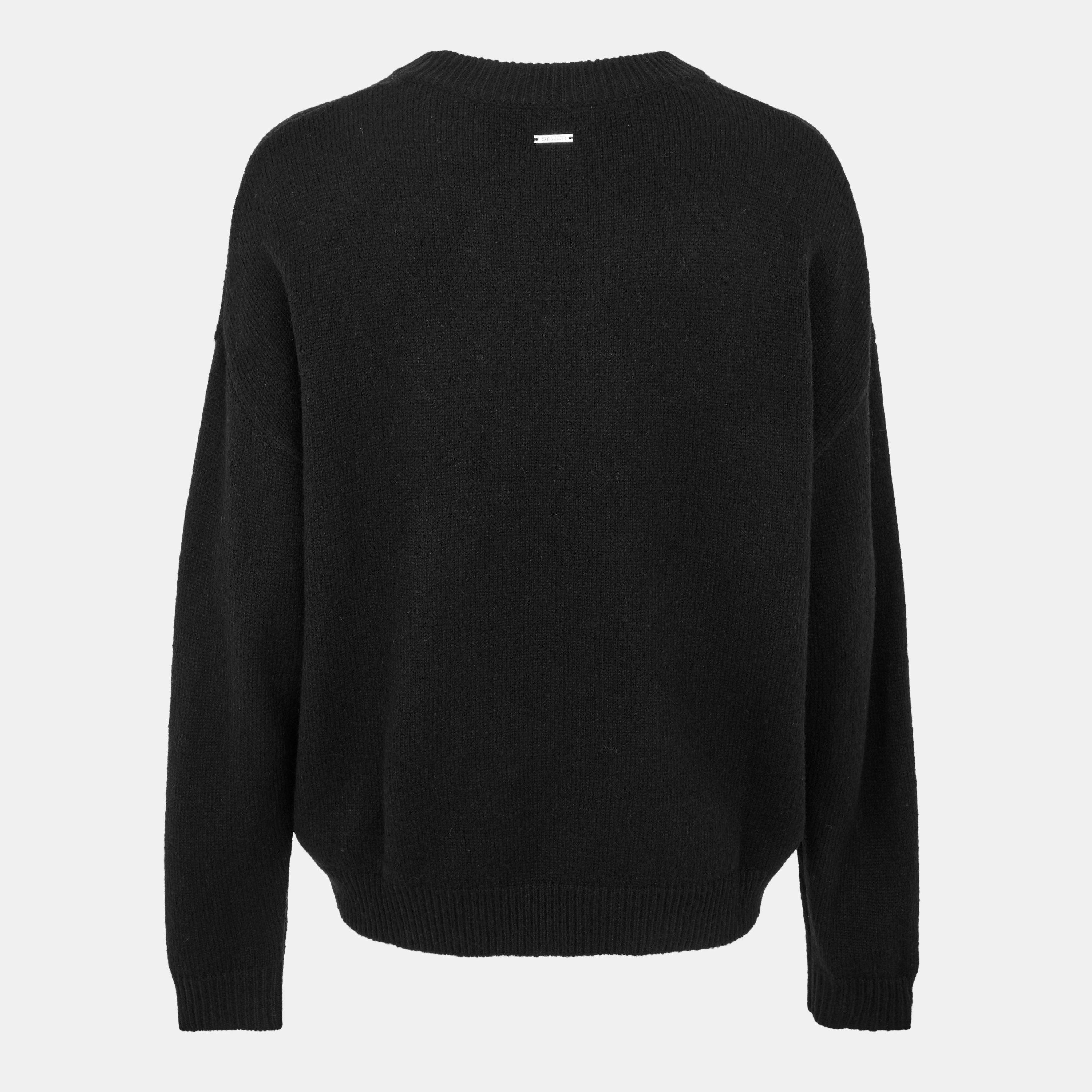 Black - BELIER - Men's CropMo Crew Neck Jumper - 2